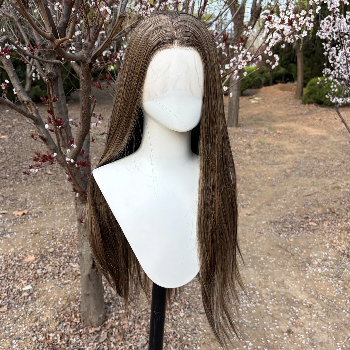 13x4 Lace Front Wig Synthetic Wig Ombre Brown Color Straight Heat Resistant Glueless Wig Natural Hairline Cosplay Daily Wear
13x4 Lace Front Wig Synthetic Wig Ombre Brown Color Straight Heat Resistant Glueless Wig Natural Hairline Cosplay Daily Wear