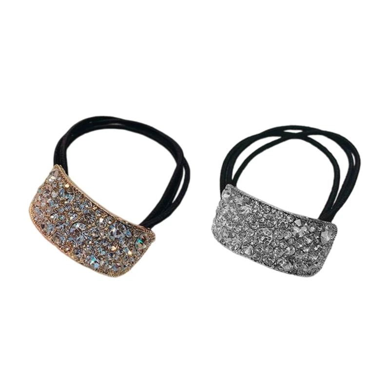 652F 2PCS Shining Rhinestones Hair Ties For Women and Girl Simple Geometric Hair Rope For Office Lady Hairstyles All Matching
652F 2PCS Shining Rhinestones Hair Ties For Women and Girl Simple Geometric Hair Rope For Office Lady Hairstyles All Matching