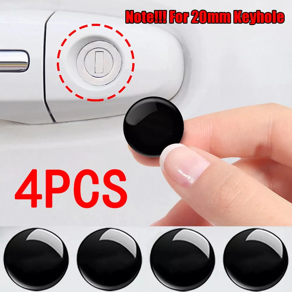 4pcs 20mm Car Door Keyhole Cover Sticker Universal Auto Door Lock Keyhole Protection Stickers Protector Cover Decals Accessories
4pcs 20mm Car Door Keyhole Cover Sticker Universal Auto Door Lock Keyhole Protection Stickers Protector Cover Decals Accessories