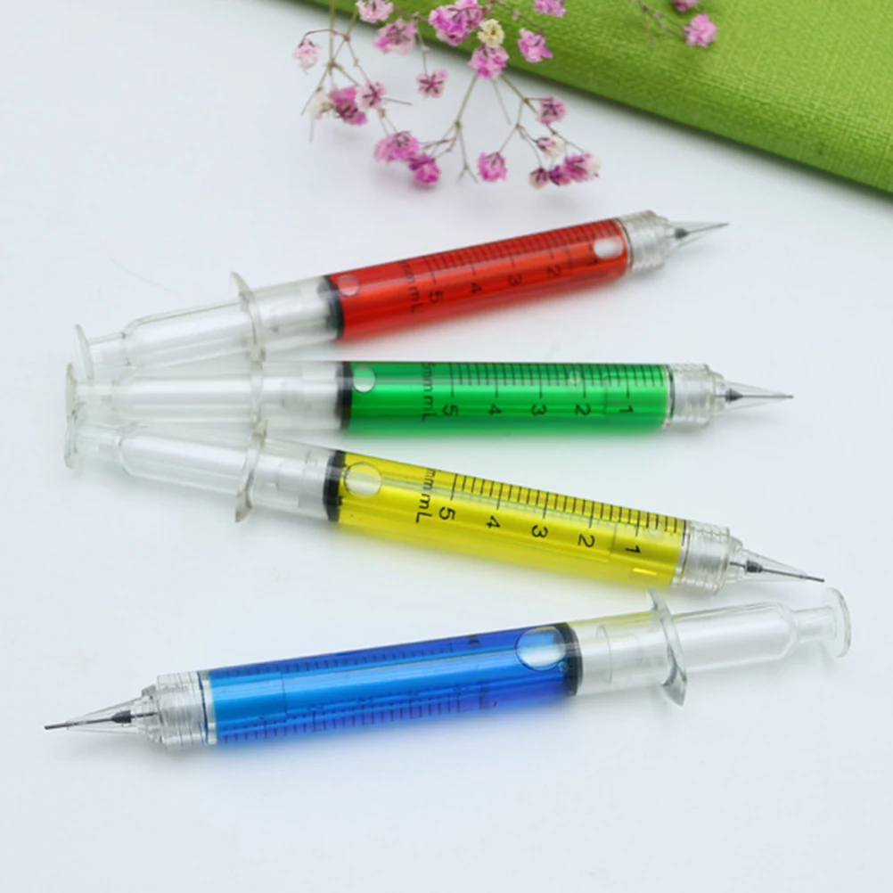 60pcs Syringe Shaped Ballpoint Pen Needle Tube Pen For School Office Accessories Writing Tool Random Color Bulk Pack
60pcs Syringe Shaped Ballpoint Pen Needle Tube Pen For School Office Accessories Writing Tool Random Color Bulk Pack