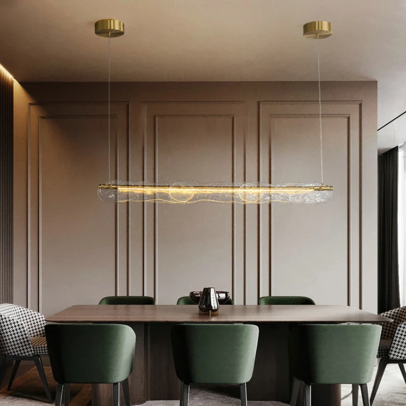 Luxurious Creative Design Water Grain Glass Chandelier Lamp Model Room Hotel Club House Restaurant Bedroom Copper Pendant Lights
Luxurious Creative Design Water Grain Glass Chandelier Lamp Model Room Hotel Club House Restaurant Bedroom Copper Pendant Lights