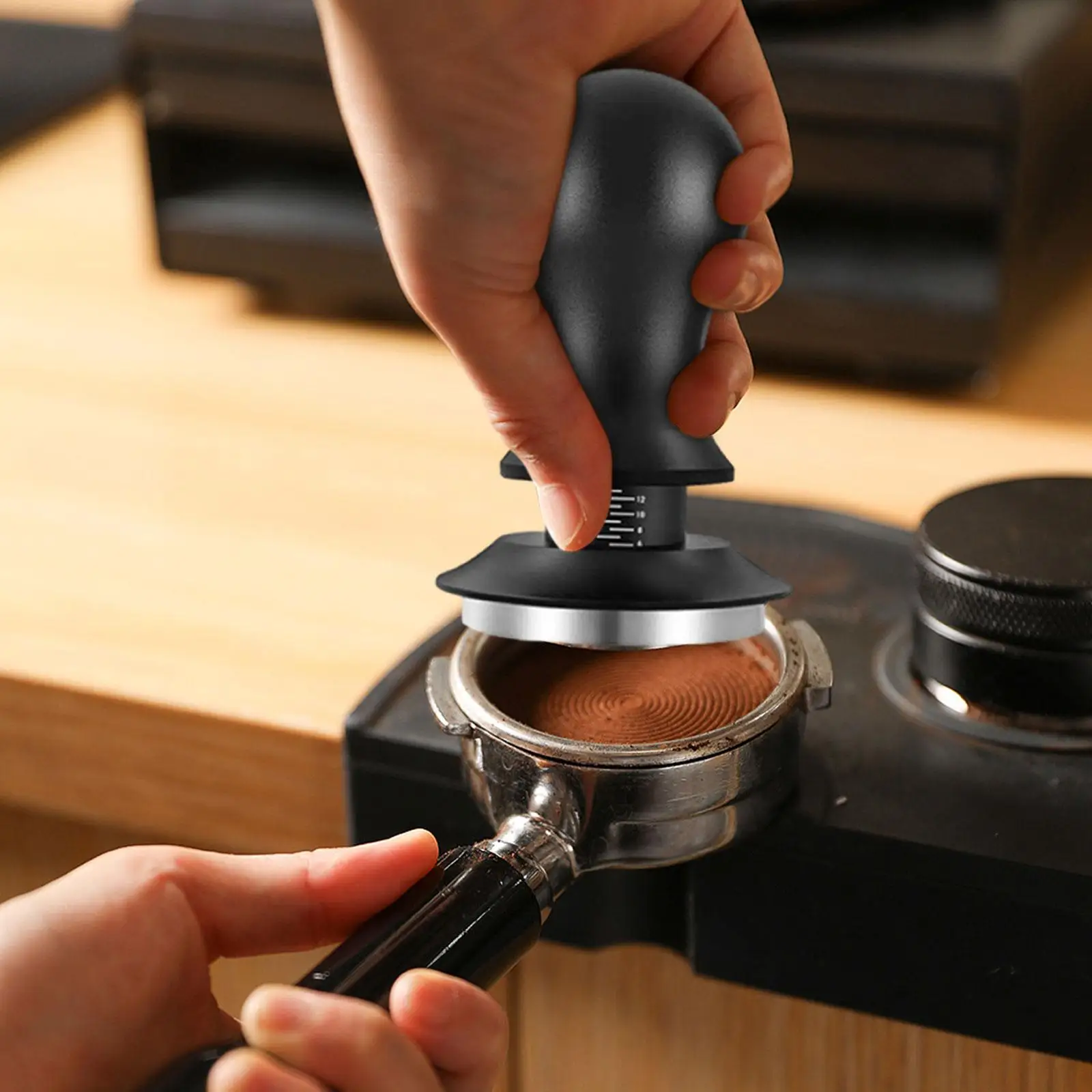 Coffee Tamper Espresso Tamper, Professional, Coffee Ground Press for Portafilter Machine for Coffee Accessories Home Espresso
Coffee Tamper Espresso Tamper, Professional, Coffee Ground Press for Portafilter Machine for Coffee Accessories Home Espresso