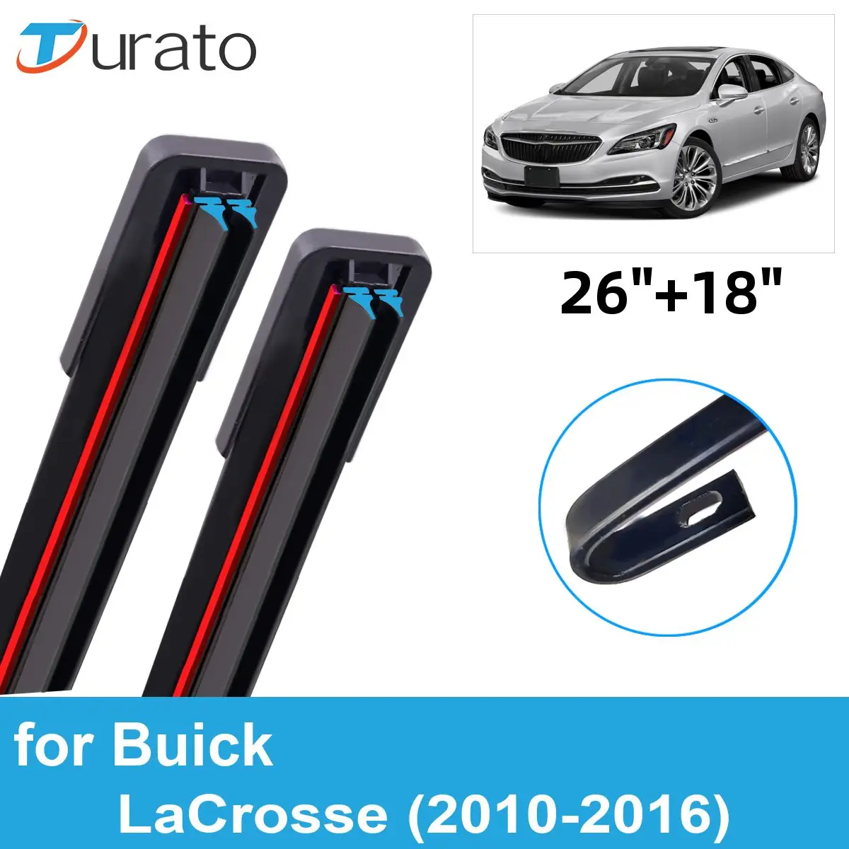 2 шт., щетки стеклоочистителя переднего лобового стекла для Buick LaCrosse 2010-2016
2 шт., щетки стеклоочистителя переднего лобового стекла для Buick LaCrosse 2010-2016