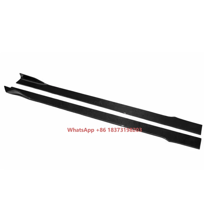 Wet Carbon Fiber Universal Side Skirt Custom Length Cut to Fit for Benz VW Other Models Including TT Model
Wet Carbon Fiber Universal Side Skirt Custom Length Cut to Fit for Benz VW Other Models Including TT Model