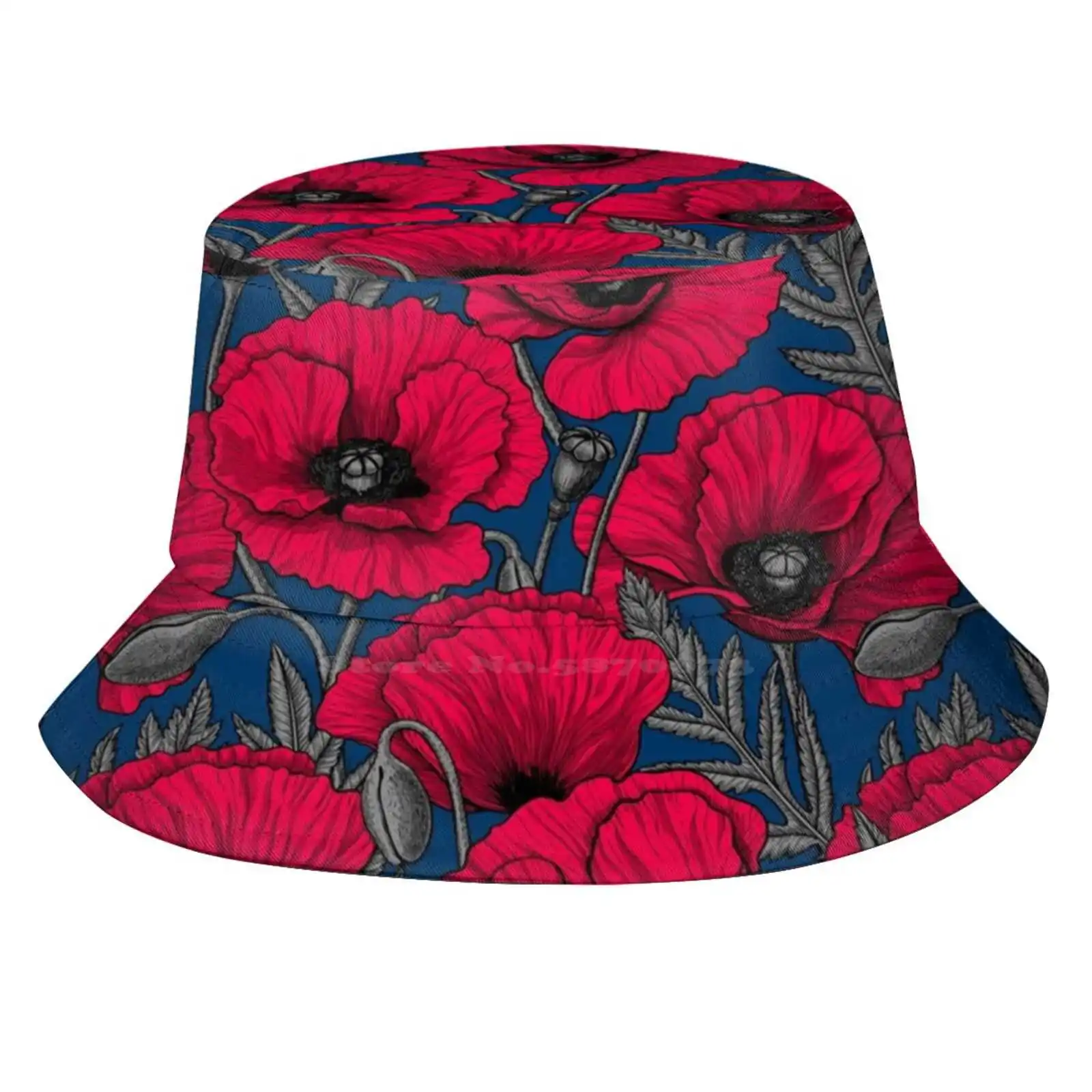 Night Poppy Garden Sun Cap Fisherman Hat Bucket Hats Poppy Poppies Flowers Floral Botanical Garden Leaves Red Yellow Pattern
Night Poppy Garden Sun Cap Fisherman Hat Bucket Hats Poppy Poppies Flowers Floral Botanical Garden Leaves Red Yellow Pattern
