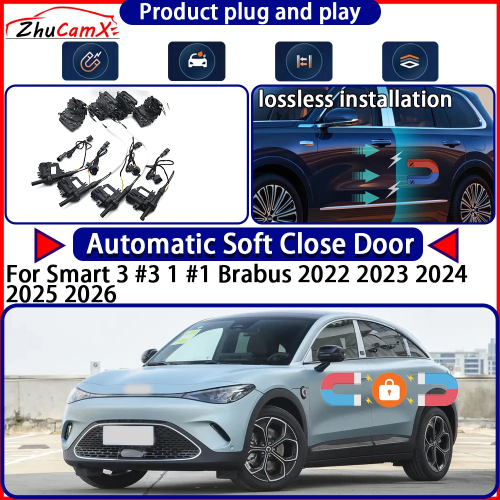Door Lock Actuator for Smart 3 #3 1 #1 Brabus 2022 2023 2024 2025 2026 Soft Close Door Kit Power Latch System Auto Door Easy
Door Lock Actuator for Smart 3 #3 1 #1 Brabus 2022 2023 2024 2025 2026 Soft Close Door Kit Power Latch System Auto Door Easy