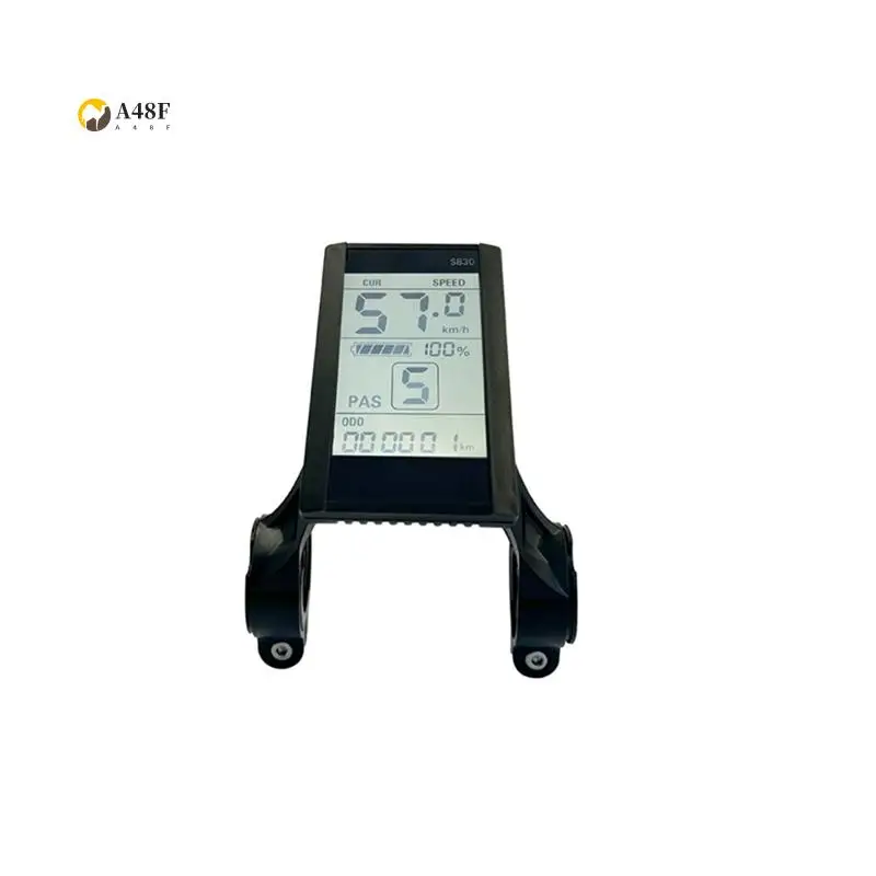 A48F-S830 24V 36V 48V LCD Display For Electric Bike Electric Bike Dashboard Universal With USB Riding Replacement Accessories SM
A48F-S830 24V 36V 48V LCD Display For Electric Bike Electric Bike Dashboard Universal With USB Riding Replacement Accessories SM