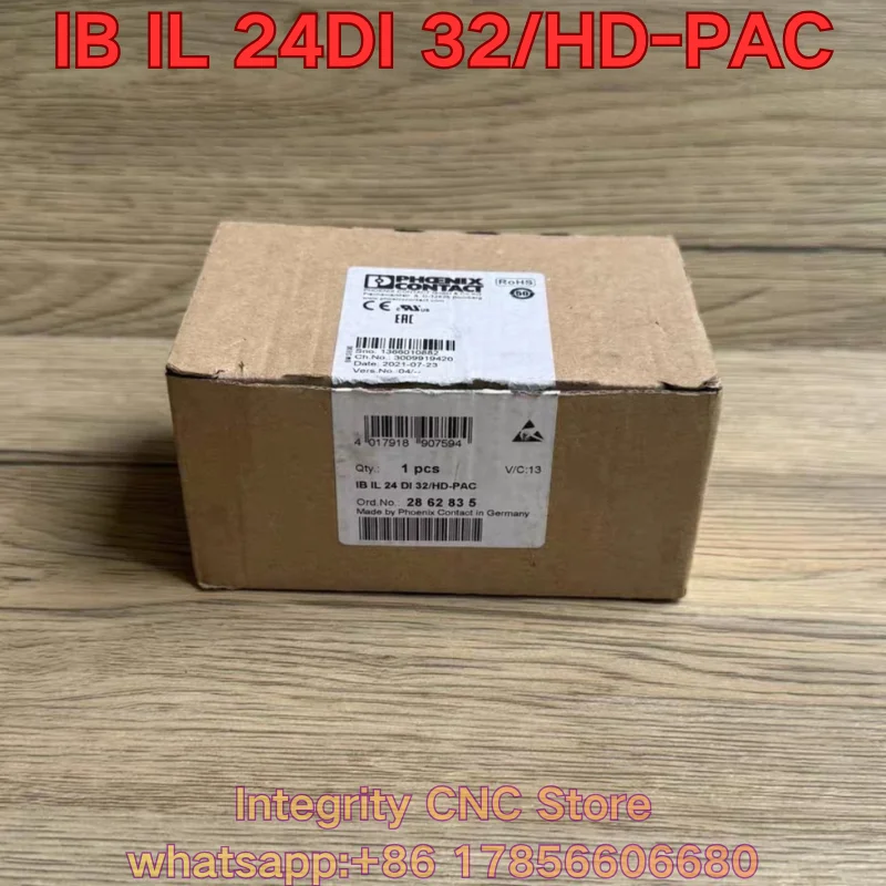 New IB IL 24DI 32/HD-PAC PLC module 2862835
New IB IL 24DI 32/HD-PAC PLC module 2862835