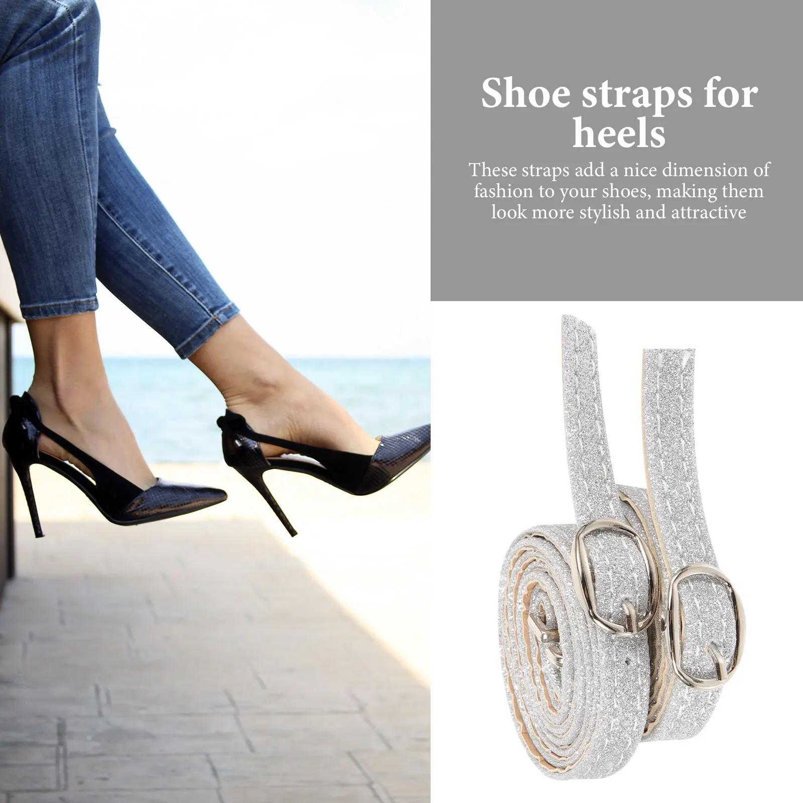 High Heel Sandals Heels Shoe Straps Ankle for Shoes Detachable High-heeled Replacement
High Heel Sandals Heels Shoe Straps Ankle for Shoes Detachable High-heeled Replacement