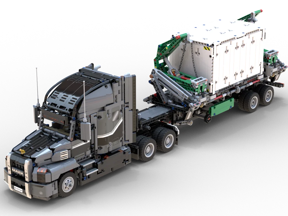 "Dually" / double tires MOD (70490 tires) - Full set MOC-120866 • 2579 parts Building Block Model Birthday Toy Gift
"Dually" / double tires MOD (70490 tires) - Full set MOC-120866 • 2579 parts Building Block Model Birthday Toy Gift