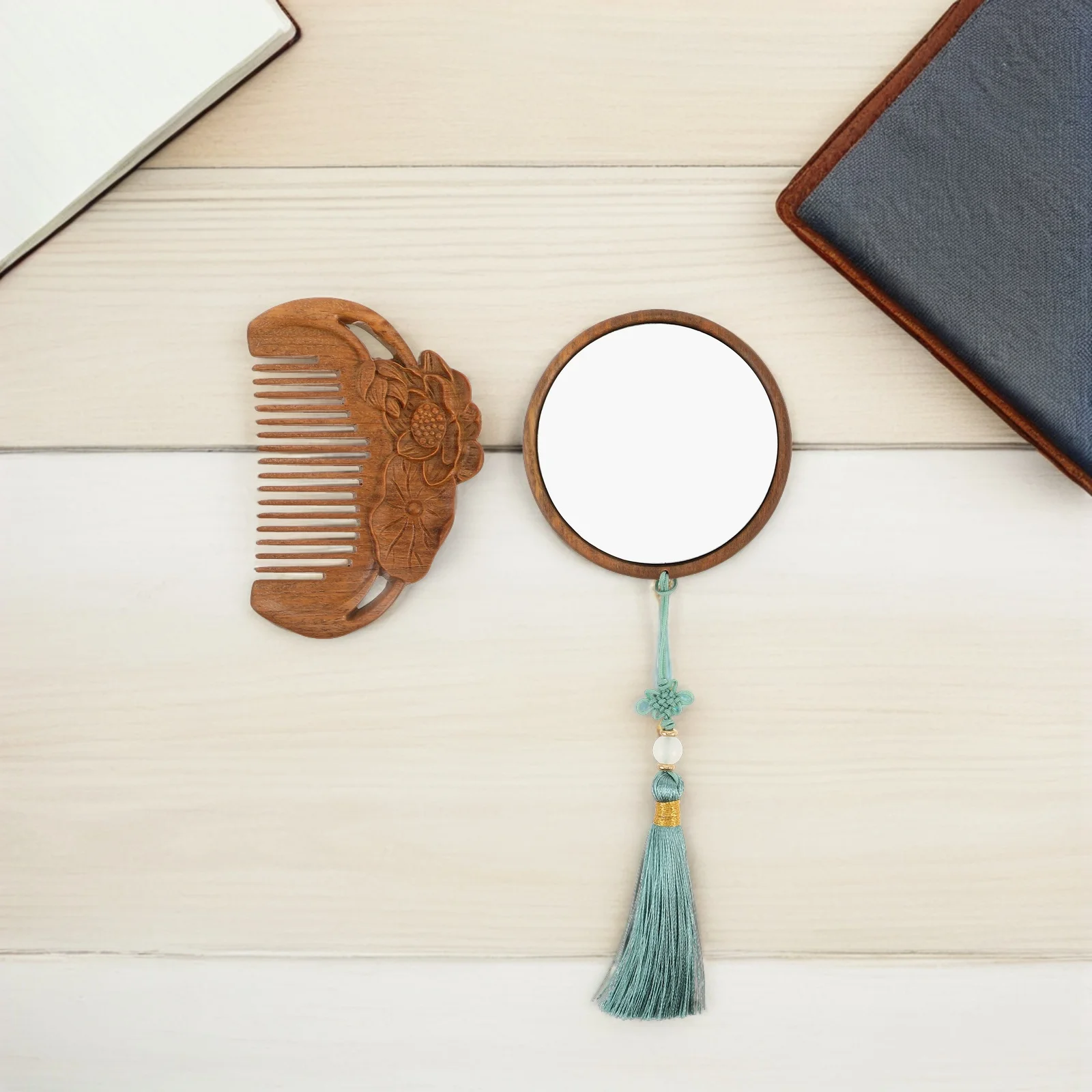 Decorative Small Mirror Compact Wood Travel Makeup Hand Mirrors Outdoor Mini Vanity
Decorative Small Mirror Compact Wood Travel Makeup Hand Mirrors Outdoor Mini Vanity