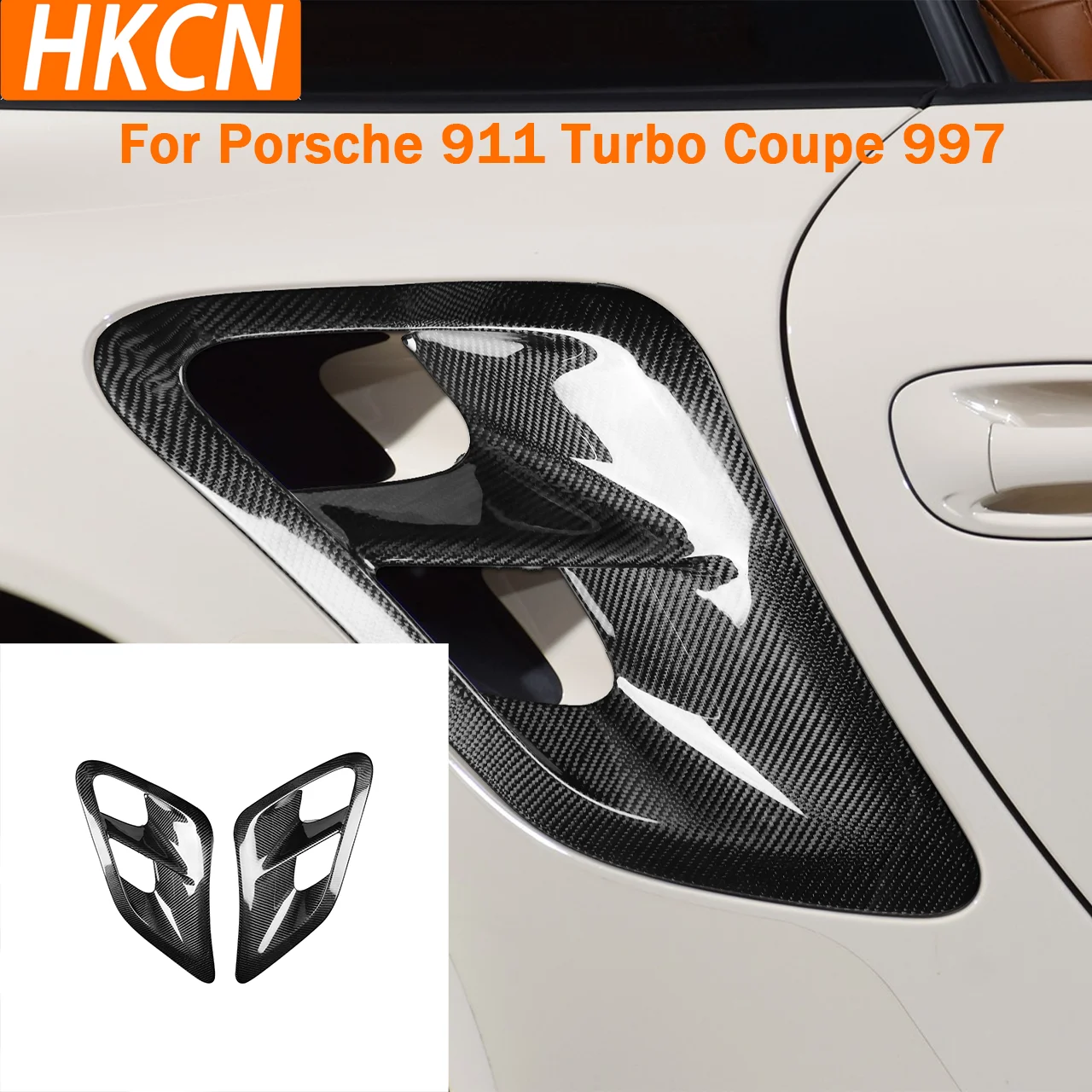 Для Porsche 911 Turbo Coupe 997 2005-2012: Накладка на задний боковой воздухозаборник из углеродного волокна, рамка для воздуховода на боковом крыле автомобиля
Для Porsche 911 Turbo Coupe 997 2005-2012: Накладка на задний боковой воздухозаборник из углеродного волокна, рамка для воздуховода на боковом крыле автомобиля
