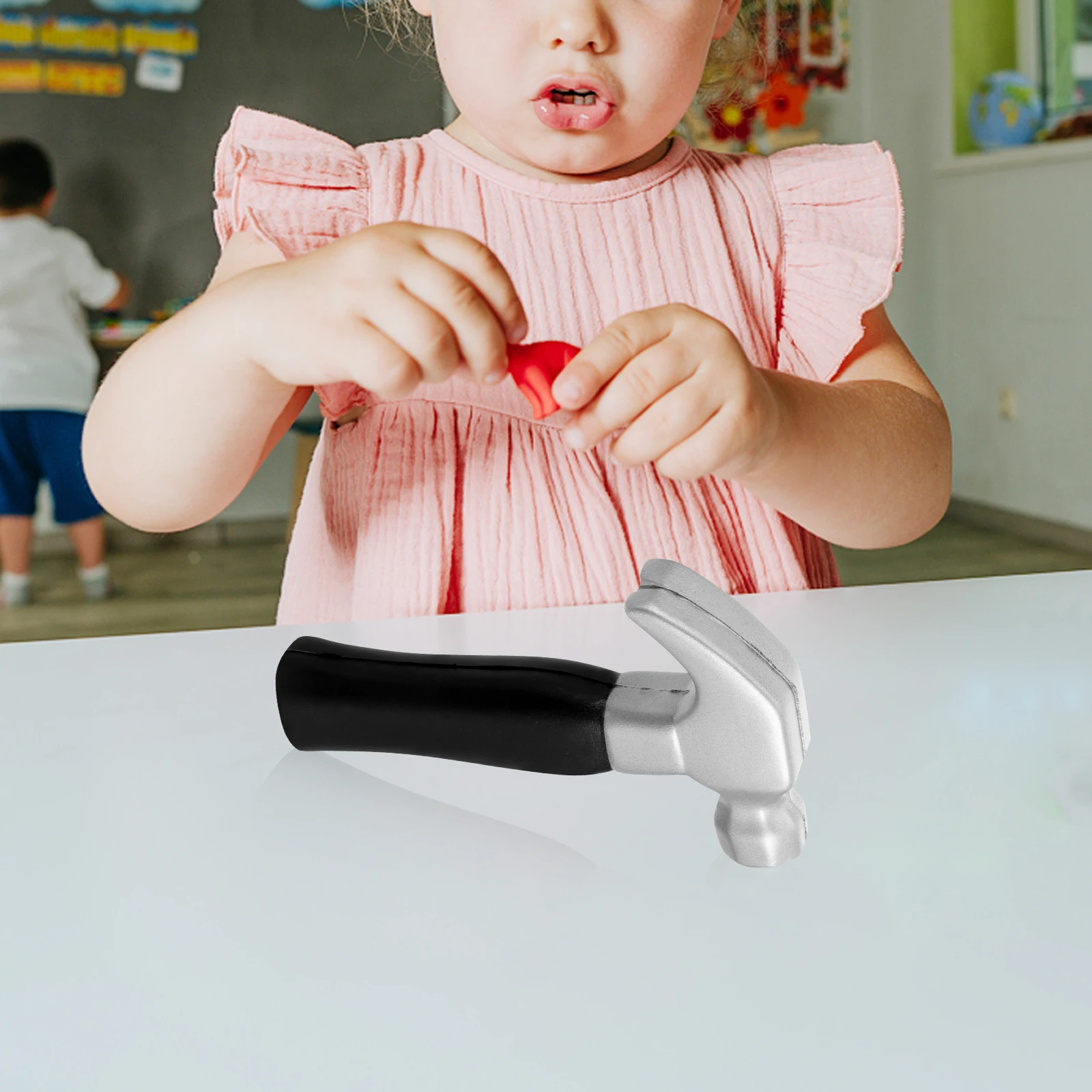 2pcs Toy Small Hammer Plaything Safe Children Tools Portable Lightweight Smooth Edges Round Game Props
2pcs Toy Small Hammer Plaything Safe Children Tools Portable Lightweight Smooth Edges Round Game Props