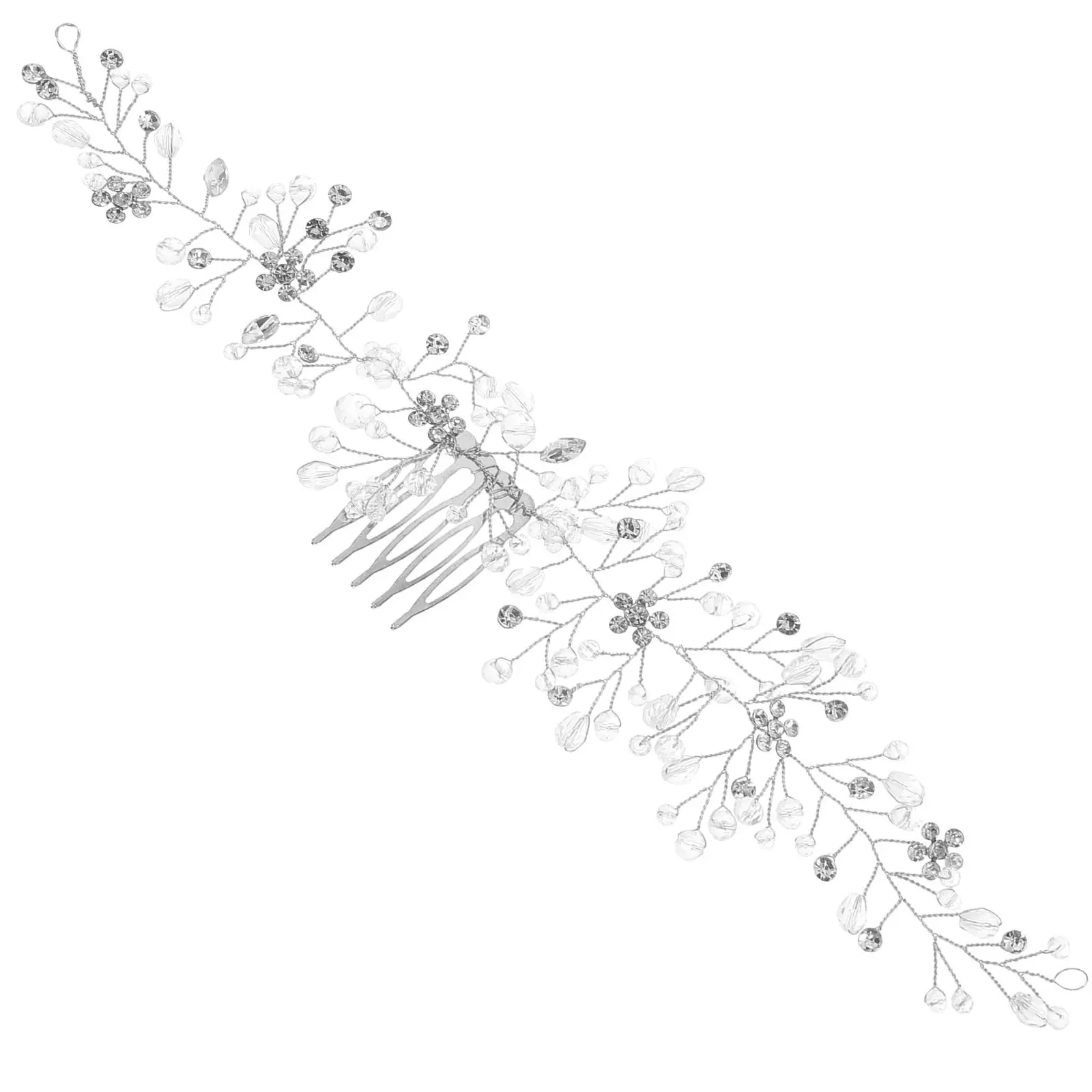 Bridal Headpiece Hair Accessories for Wedding Bride Silver Vine Women Decorative Hairpin Elegant Chic Prom Banquet Party
Bridal Headpiece Hair Accessories for Wedding Bride Silver Vine Women Decorative Hairpin Elegant Chic Prom Banquet Party