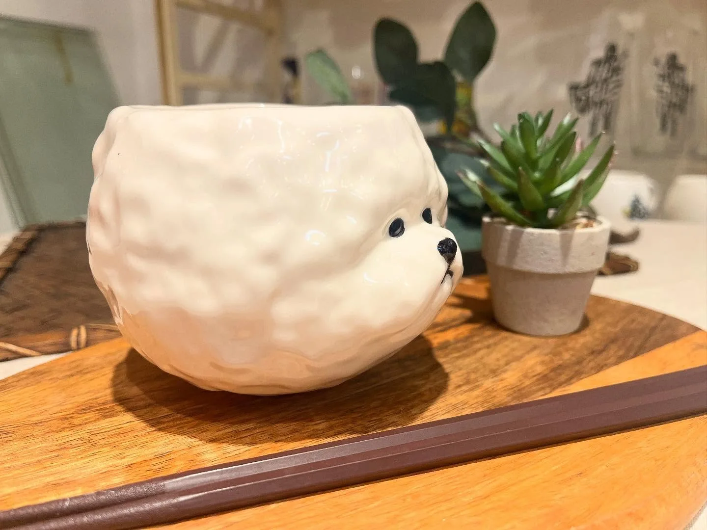 Очаровательная миска для риса Bichon Puppy Cerc, 3D домашняя обеденная посуда для взрослых и детей, подходит круглая мавпа, глазурованная под цветной Proc
Очаровательная миска для риса Bichon Puppy Cerc, 3D домашняя обеденная посуда для взрослых и детей, подходит круглая мавпа, глазурованная под цветной Proc