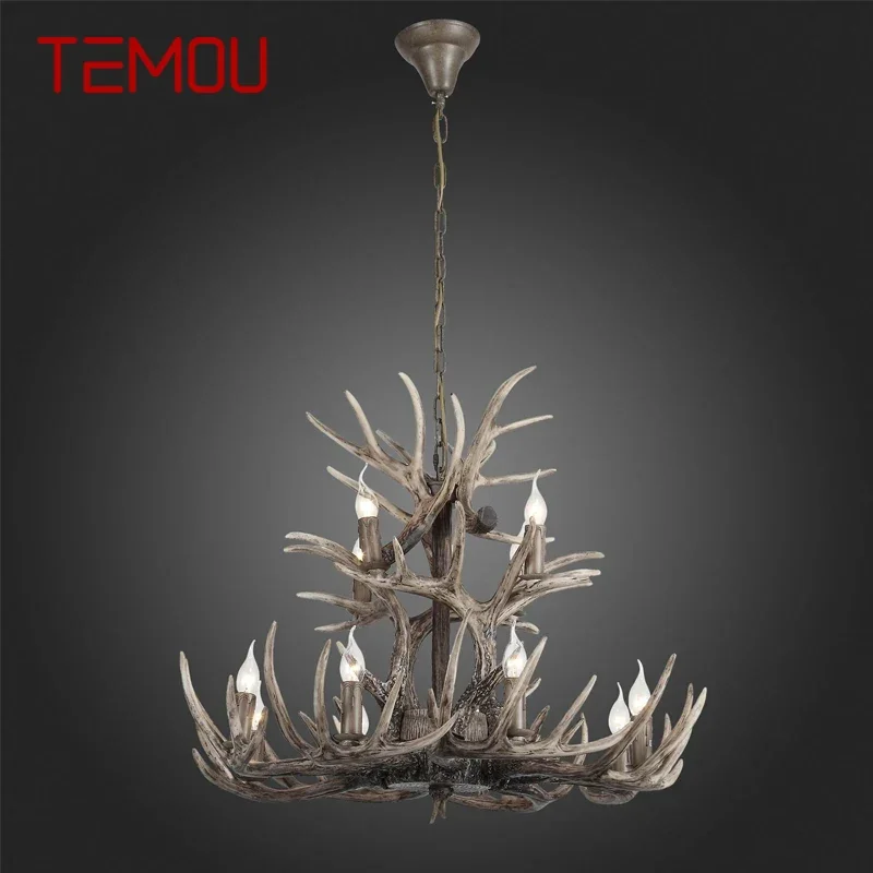 TEMOU American Deer Antler Chandelier LED Retro Creative Living Room Restaurant Bedroom Cafe Bar Clothing Store Pendant light
TEMOU American Deer Antler Chandelier LED Retro Creative Living Room Restaurant Bedroom Cafe Bar Clothing Store Pendant light