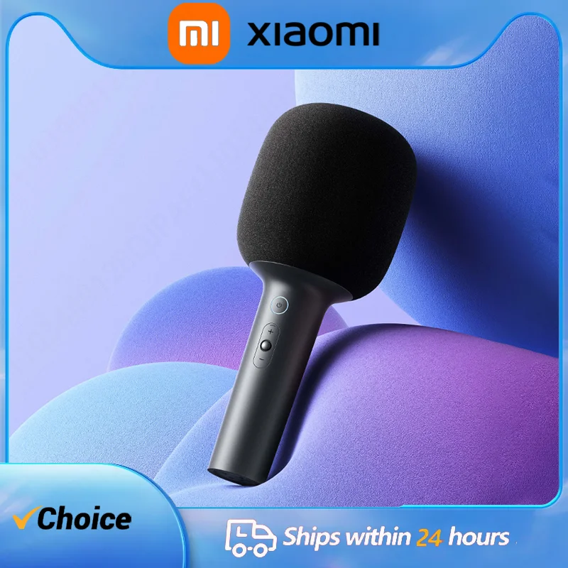Xiaomi Mijia K-Song Микрофон беспроводной Bluetooth 5.1 DSP с шумоподавлением Стереозвуковой эффект Двойная дуэт с 9-й группой звука 
Xiaomi Mijia K-Song Микрофон беспроводной Bluetooth 5.1 DSP с шумоподавлением Стереозвуковой эффект Двойная дуэт с 9-й группой звука