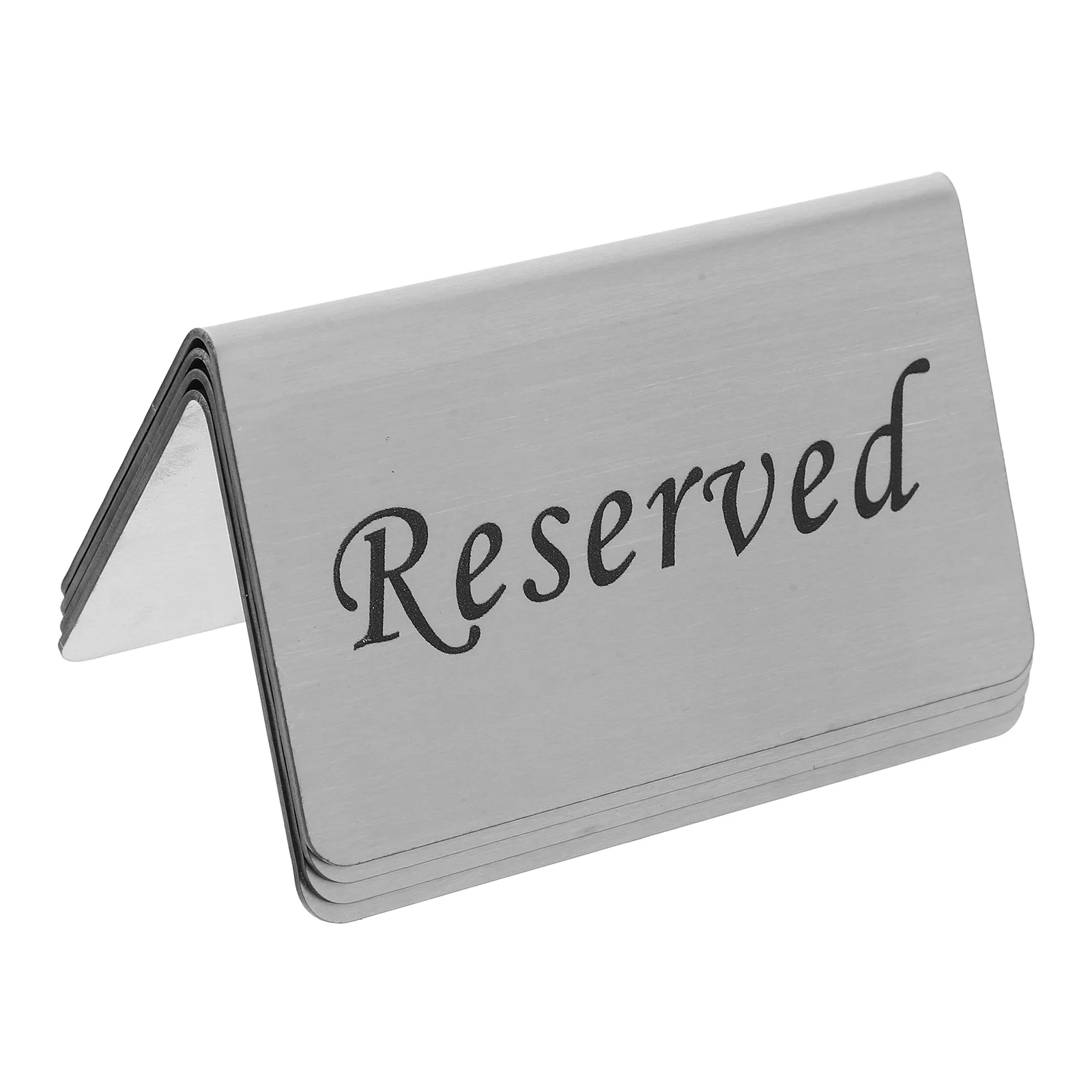 4pcs Reserved Table Signs Stainless Steel Wedding Party Event Cards Reusable Freestanding Lightweight
4pcs Reserved Table Signs Stainless Steel Wedding Party Event Cards Reusable Freestanding Lightweight