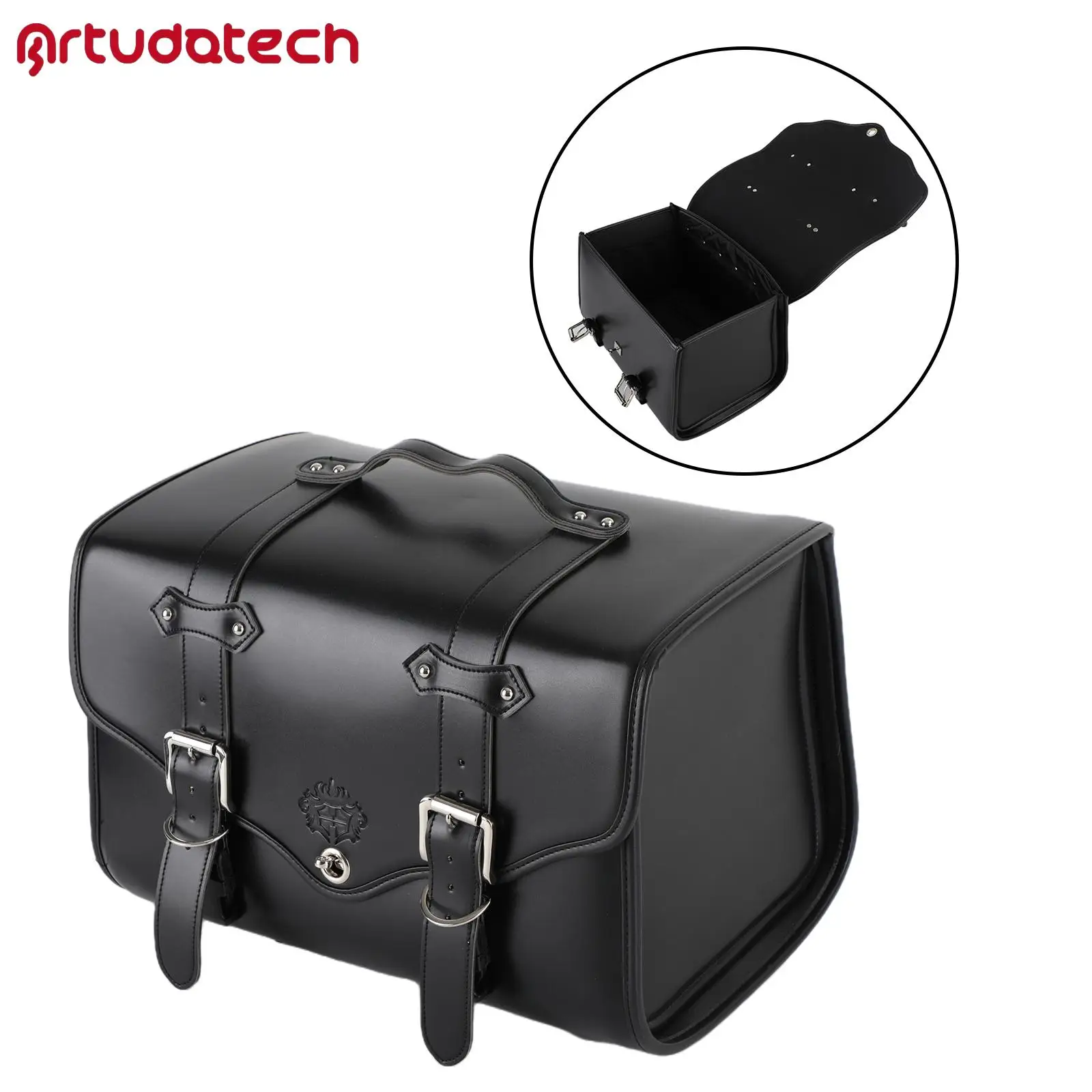 Artudatech PU Leather Motorcycle Solo Swingarm Side Tool Bag Saddlebag
Artudatech PU Leather Motorcycle Solo Swingarm Side Tool Bag Saddlebag