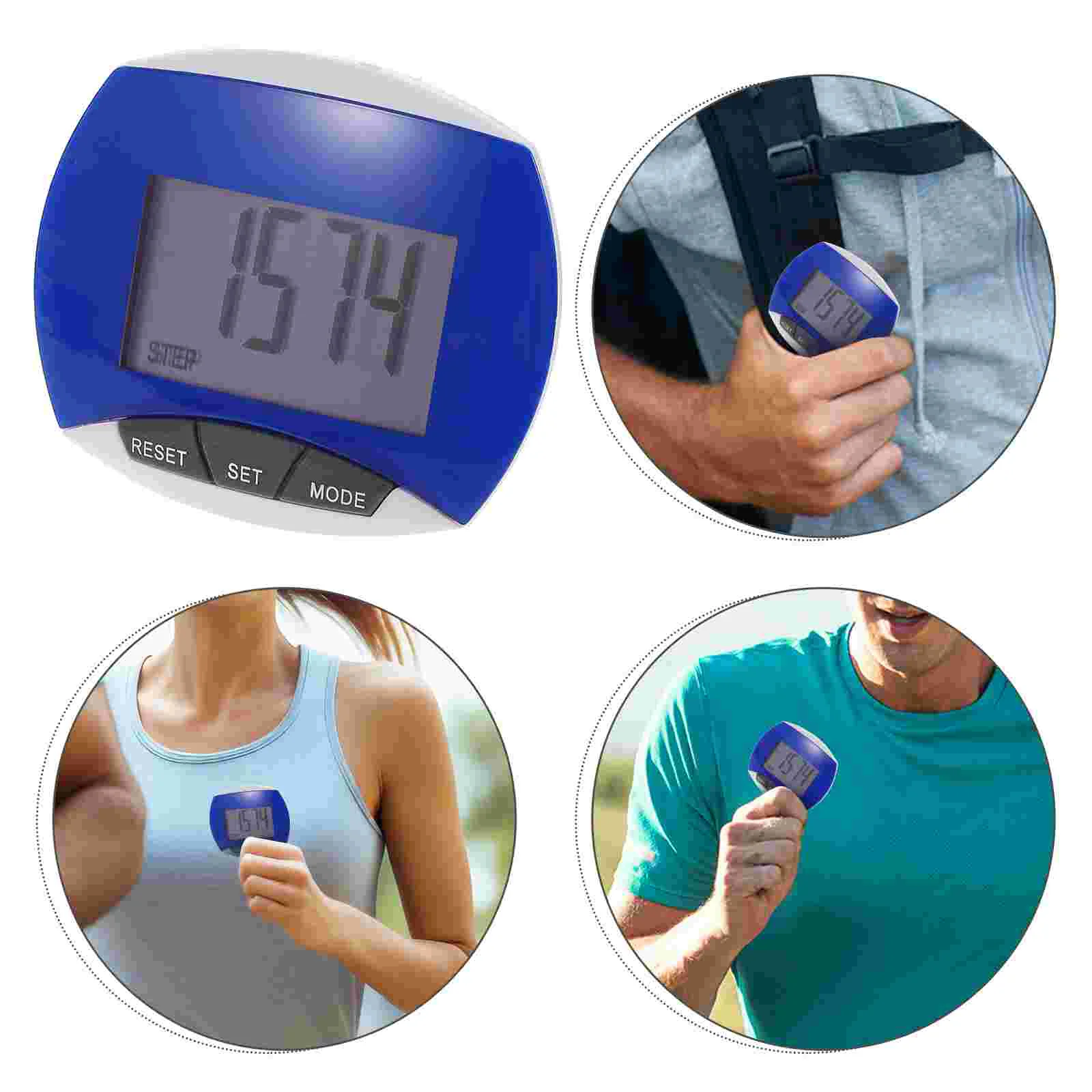 Electronic Pedometer Multifunctional Simple Accurate for Women Running Pedometers Seniors
Electronic Pedometer Multifunctional Simple Accurate for Women Running Pedometers Seniors
