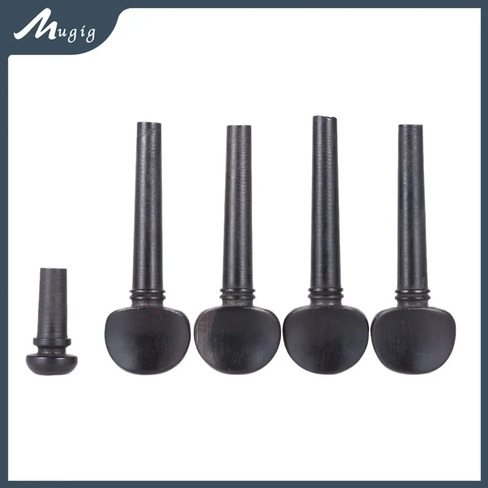 4PCS High Quality Ebony Wood Violin Pegs Fiddle Tuning Keys Pegs SET For 1/8 Violin Fiddle Acoustic Violin Making DIY Replacment
4PCS High Quality Ebony Wood Violin Pegs Fiddle Tuning Keys Pegs SET For 1/8 Violin Fiddle Acoustic Violin Making DIY Replacment