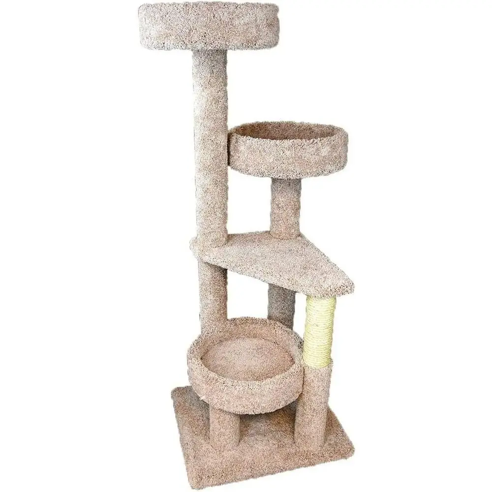 4-Level Neutral-Tone Cat Lounger
4-Level Neutral-Tone Cat Lounger