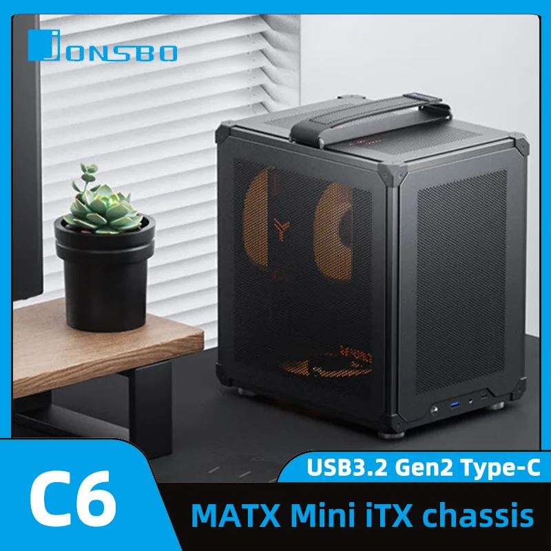Мини-компьютер JONSBO C6 MATX, системная плата, 3 вентилятора, фронтальный блок питания типа c ATX, портативный сетчатый мини-компьютер
Мини-компьютер JONSBO C6 MATX, системная плата, 3 вентилятора, фронтальный блок питания типа c ATX, портативный сетчатый мини-компьютер