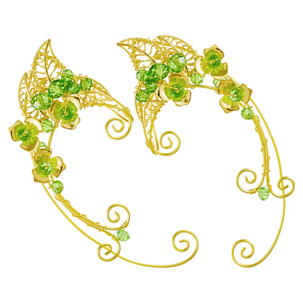 1 Pair Retro Green Non Piercing Earring Clamps for Women Teen Girls Lightweight Elf Earrings Daily Party Accessories
1 Pair Retro Green Non Piercing Earring Clamps for Women Teen Girls Lightweight Elf Earrings Daily Party Accessories
