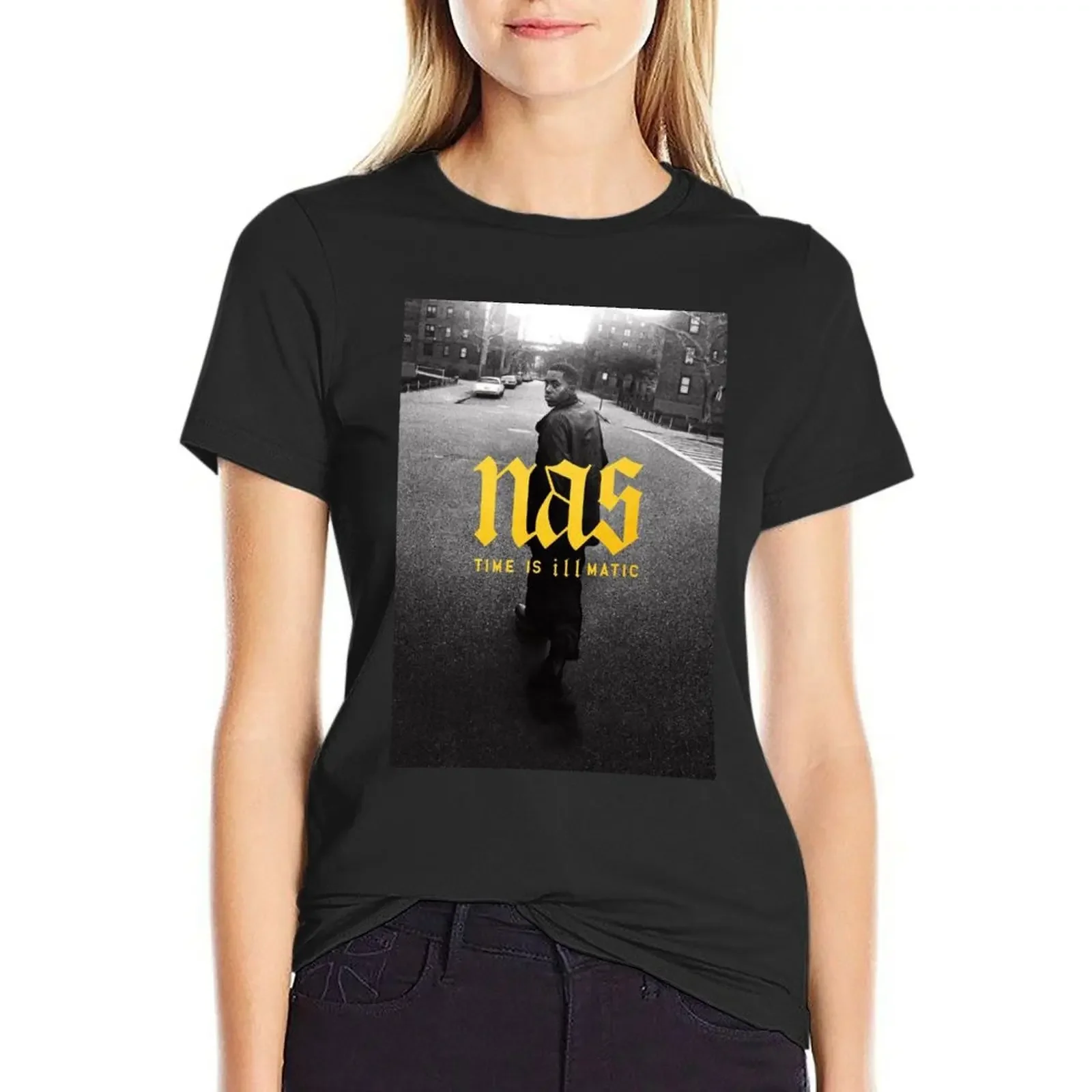 Time Is Illmatic T-shirt tops summer top kawaii clothes white t-shirts for Women
Time Is Illmatic T-shirt tops summer top kawaii clothes white t-shirts for Women