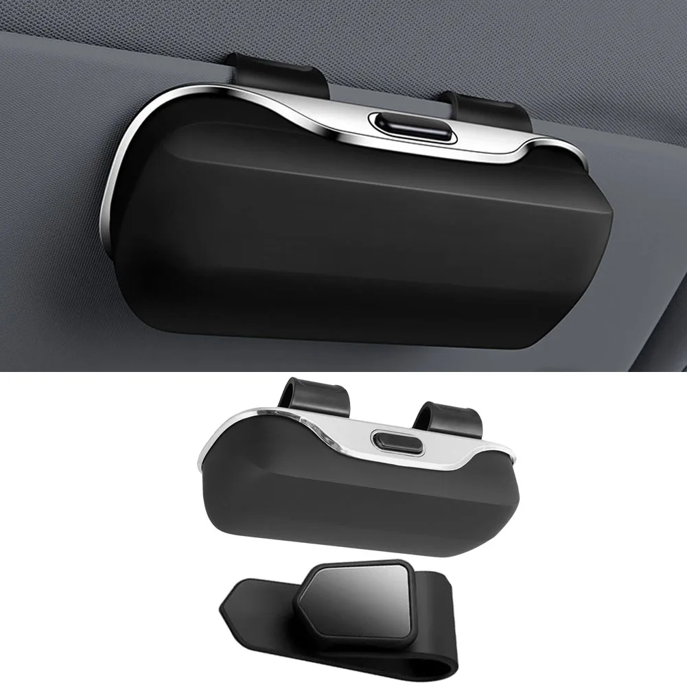 ABS Material Car Glasses Case Box Portable Sunglasses Holder Expansion Space Sun Visor Eyeglass Case Car Interior Storage Box
ABS Material Car Glasses Case Box Portable Sunglasses Holder Expansion Space Sun Visor Eyeglass Case Car Interior Storage Box
