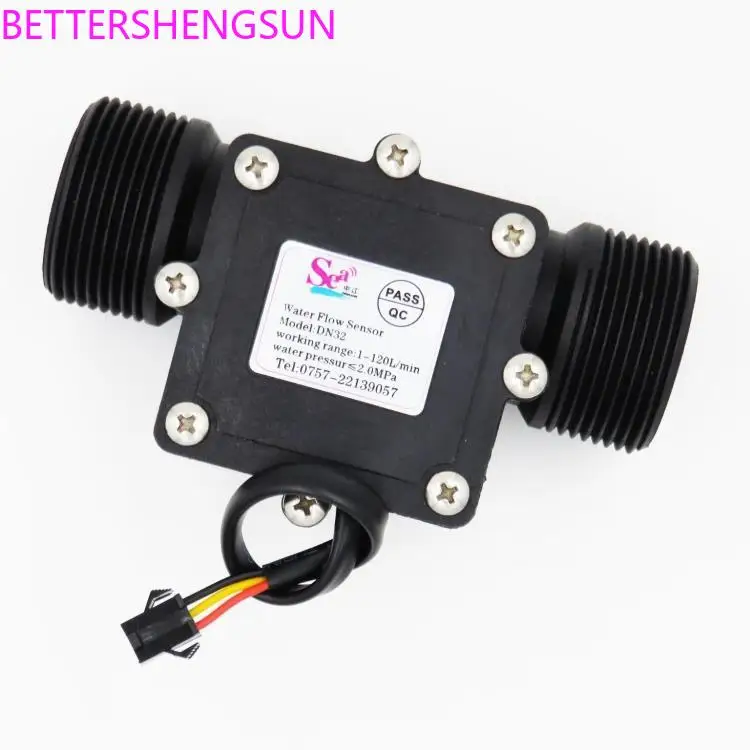 Hall flow sensor DN32 flow sensor 1.25 inch flow sensor liquid industrial water flow meter
Hall flow sensor DN32 flow sensor 1.25 inch flow sensor liquid industrial water flow meter