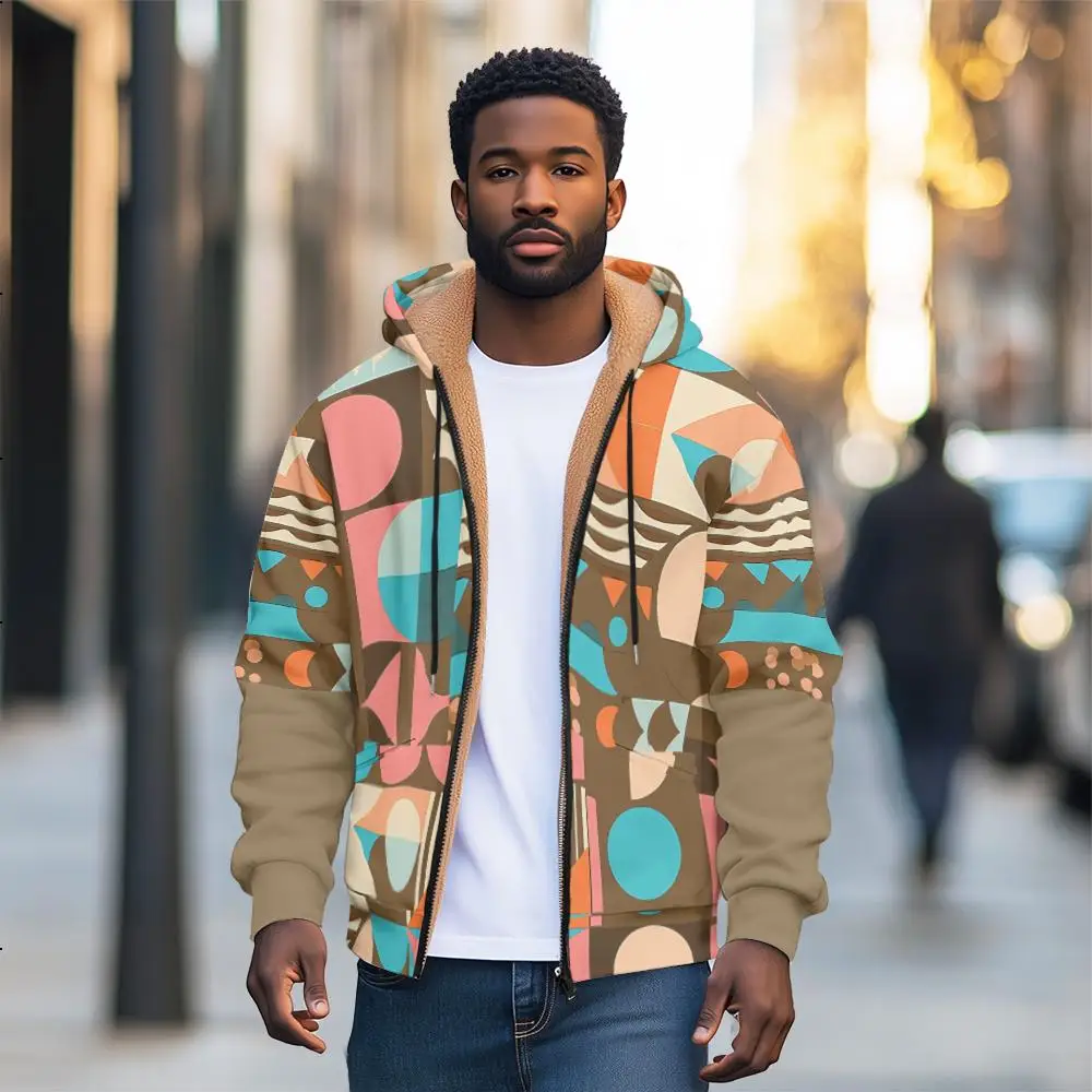 2024 Men's Casual Street Hoodie Jacket - Oversized Retro Zip-up Long Sleeve Coat
2024 Men's Casual Street Hoodie Jacket - Oversized Retro Zip-up Long Sleeve Coat