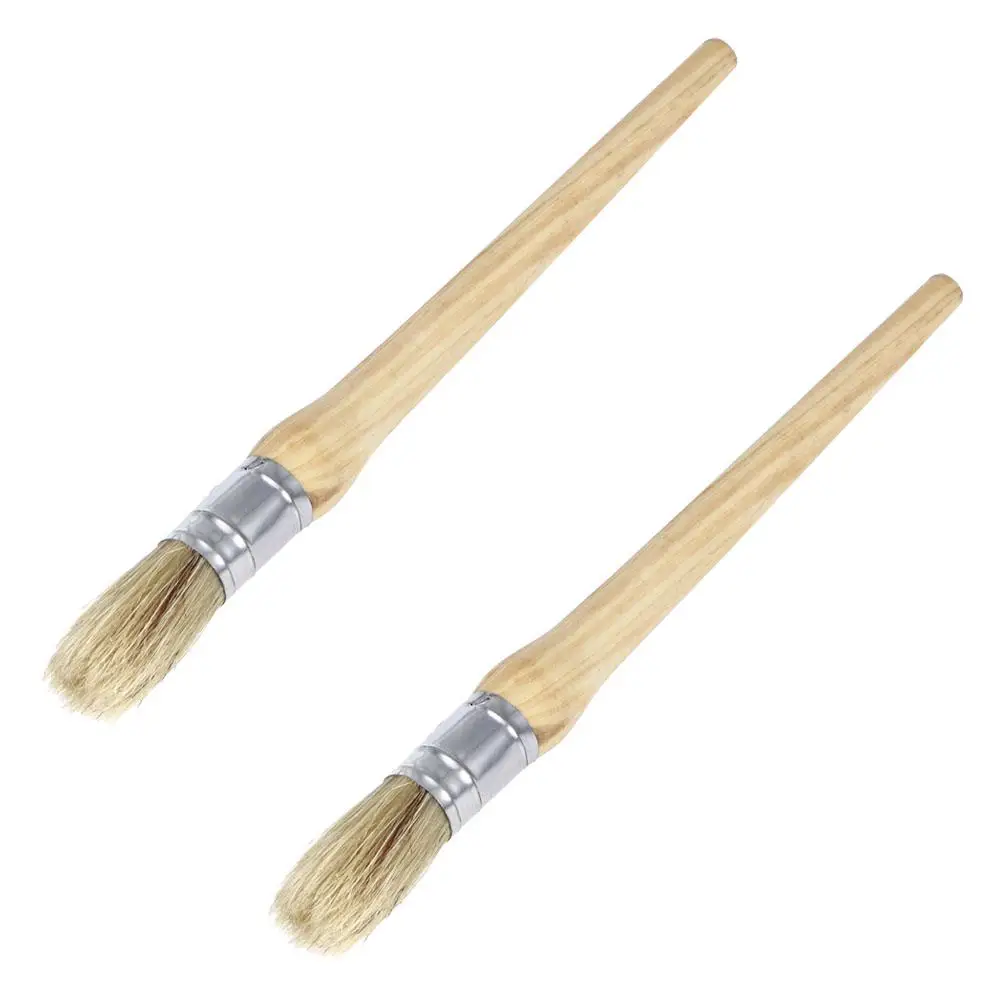 2 Pcs Round Paint Brush Painting Tool Furniture Brushes Large for Head House Oil Wax
2 Pcs Round Paint Brush Painting Tool Furniture Brushes Large for Head House Oil Wax