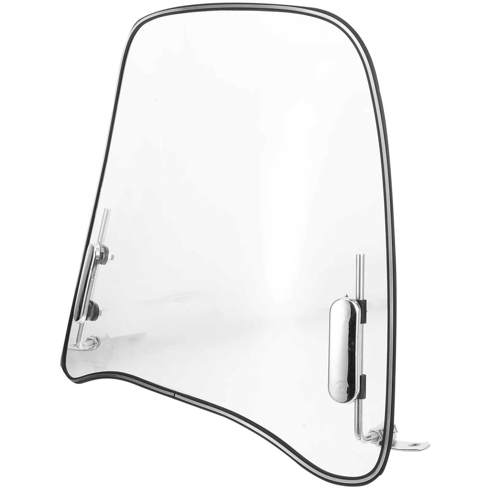 Transparent Motorcycle Windshield for Electric Scooter 2.2mm Thick Chin Guard PC Material Widened Edge Easy Install
Transparent Motorcycle Windshield for Electric Scooter 2.2mm Thick Chin Guard PC Material Widened Edge Easy Install