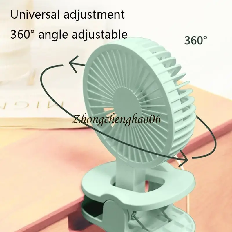 Clip on &Desk Fan 360° Rotate Stroller Fan USB Powered Mini Fan for Home Office 601F
Clip on &Desk Fan 360° Rotate Stroller Fan USB Powered Mini Fan for Home Office 601F