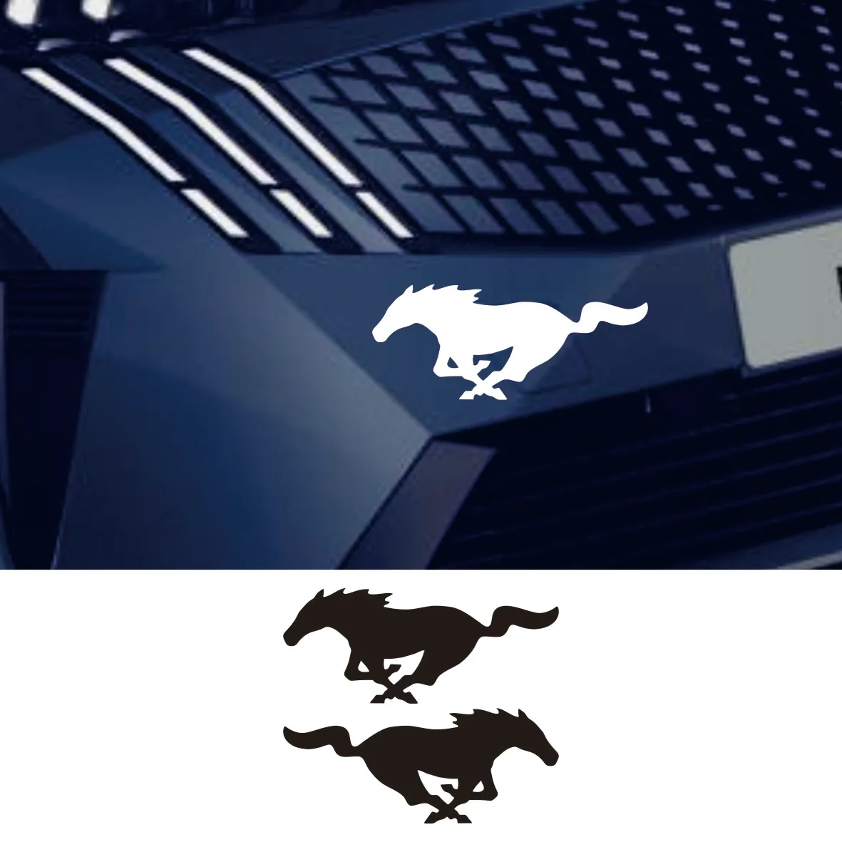 Custom Mustang Pattern Car Stickers - PVC Vinyl Decals for Rear Window & Motorcycle Accessories DecorationC
Custom Mustang Pattern Car Stickers - PVC Vinyl Decals for Rear Window & Motorcycle Accessories DecorationC