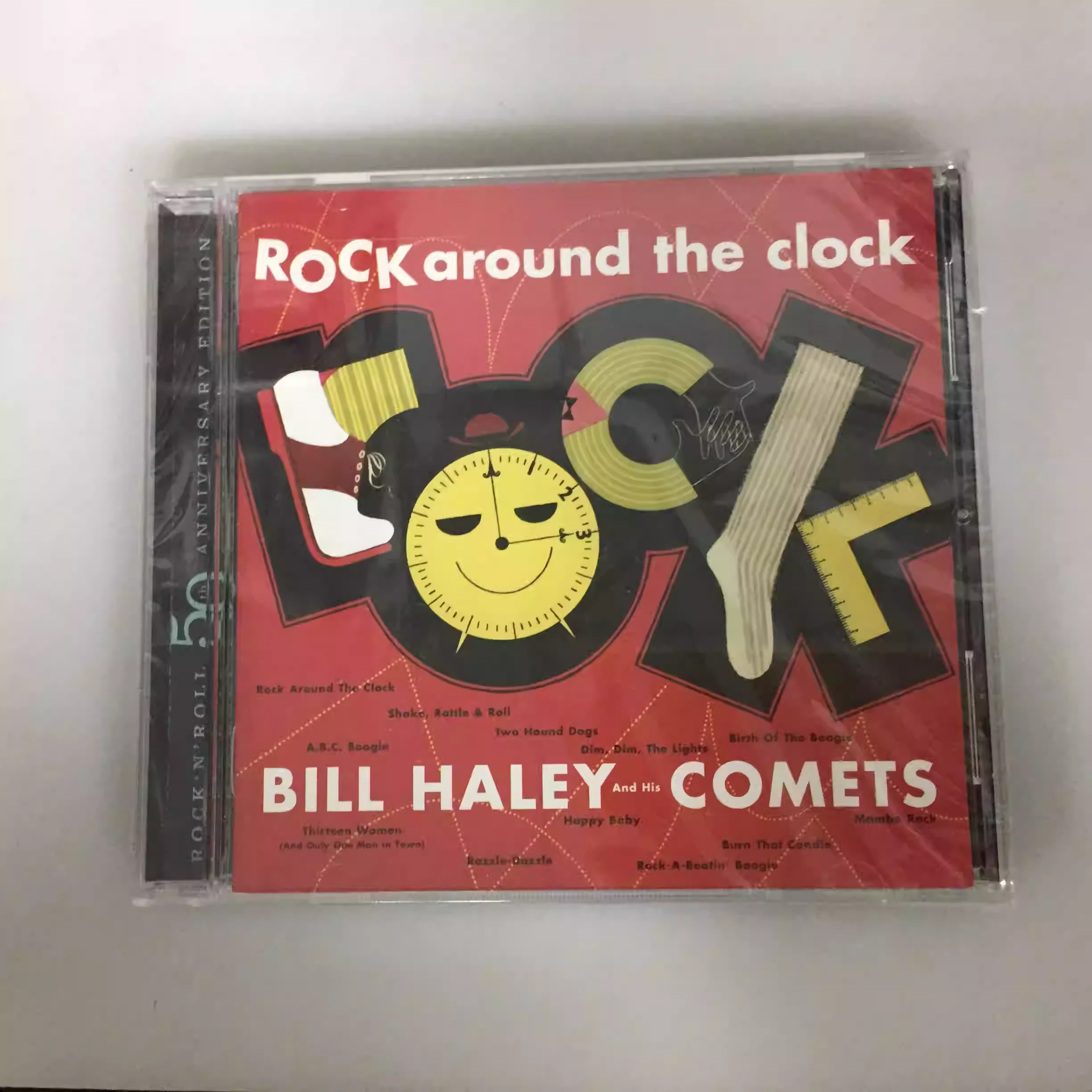 CD Rock & Roll & Rockabilly Album Bill Haley And His Comets Music CD Rock Around The Clock Music Record Party Music Collection
CD Rock & Roll & Rockabilly Album Bill Haley And His Comets Music CD Rock Around The Clock Music Record Party Music Collection