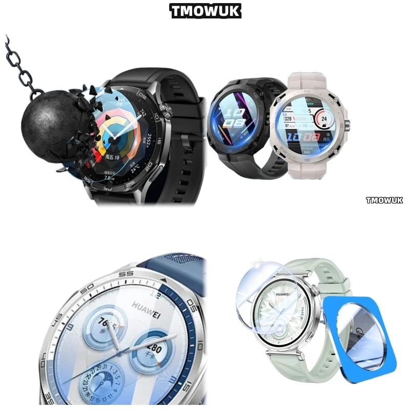 HD Clear Tempered Glass For Huawei Watch GT5 GT4 GT3 GT2 Pro GT - 9H Hardness, 46mm 41mm
HD Clear Tempered Glass For Huawei Watch GT5 GT4 GT3 GT2 Pro GT - 9H Hardness, 46mm 41mm