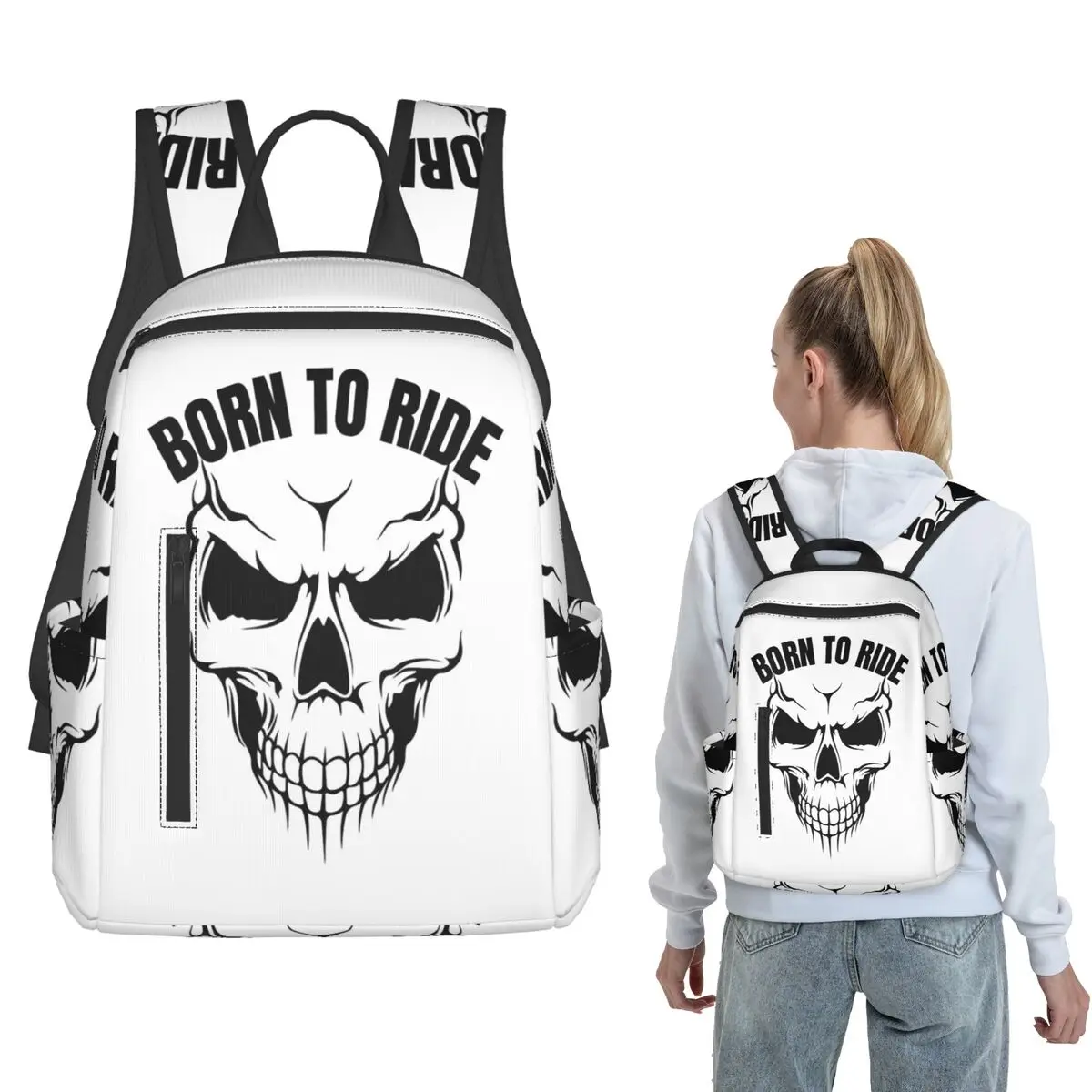 Born To Ride 2022 Backpack Large Capacity Kids BookBag School Bag Shoulder Bags for Men Women
Born To Ride 2022 Backpack Large Capacity Kids BookBag School Bag Shoulder Bags for Men Women