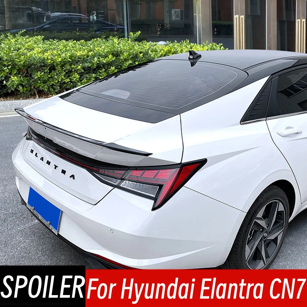 For 2021-2023 Hyundai Elantra Avante CN7 Rear Trunk Lid Boot Ducktail Lip Spoiler Wings Car Black Carbon Exterior Accessories
For 2021-2023 Hyundai Elantra Avante CN7 Rear Trunk Lid Boot Ducktail Lip Spoiler Wings Car Black Carbon Exterior Accessories