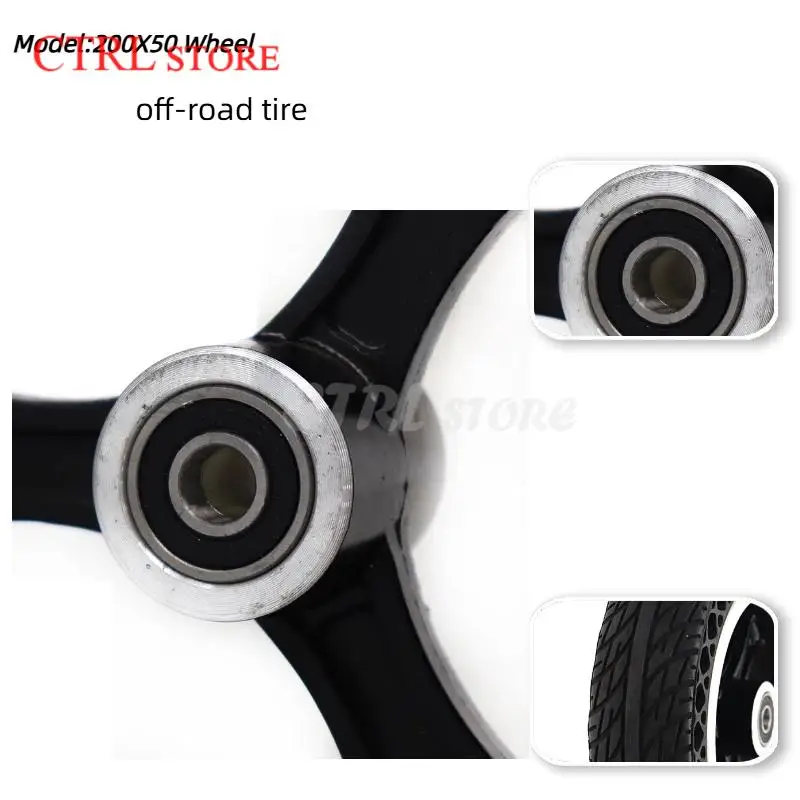 200x50 tires, 8-inch mesh tires, wheel rims, electric scooter for Ninebot ES1 ES2 wheel accessories
200x50 tires, 8-inch mesh tires, wheel rims, electric scooter for Ninebot ES1 ES2 wheel accessories