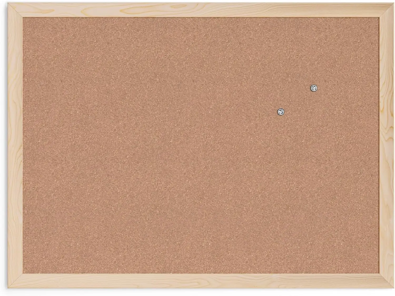 Cork Bulletin Board, 18 x 24 Inches, Light Birch Wood Frame with Push Pins for Office or Home
Cork Bulletin Board, 18 x 24 Inches, Light Birch Wood Frame with Push Pins for Office or Home