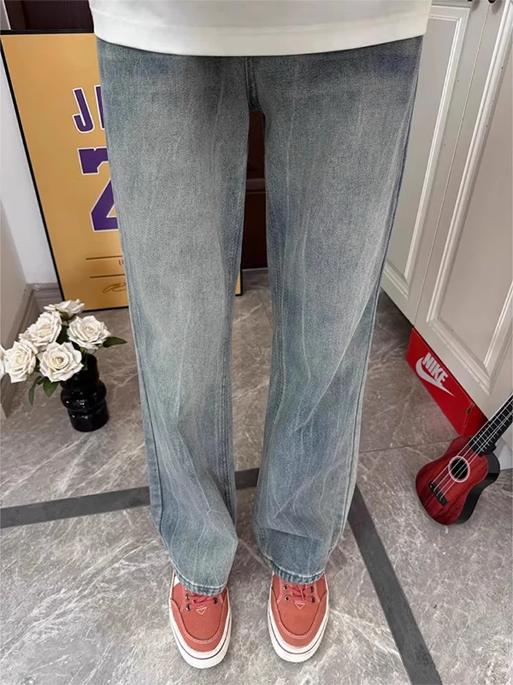Cleanfit Men's High Waist Draped Micro Flared Denim Jeans American Street Sle Bamboo Node Pattern Knife Pants
Cleanfit Men's High Waist Draped Micro Flared Denim Jeans American Street Sle Bamboo Node Pattern Knife Pants