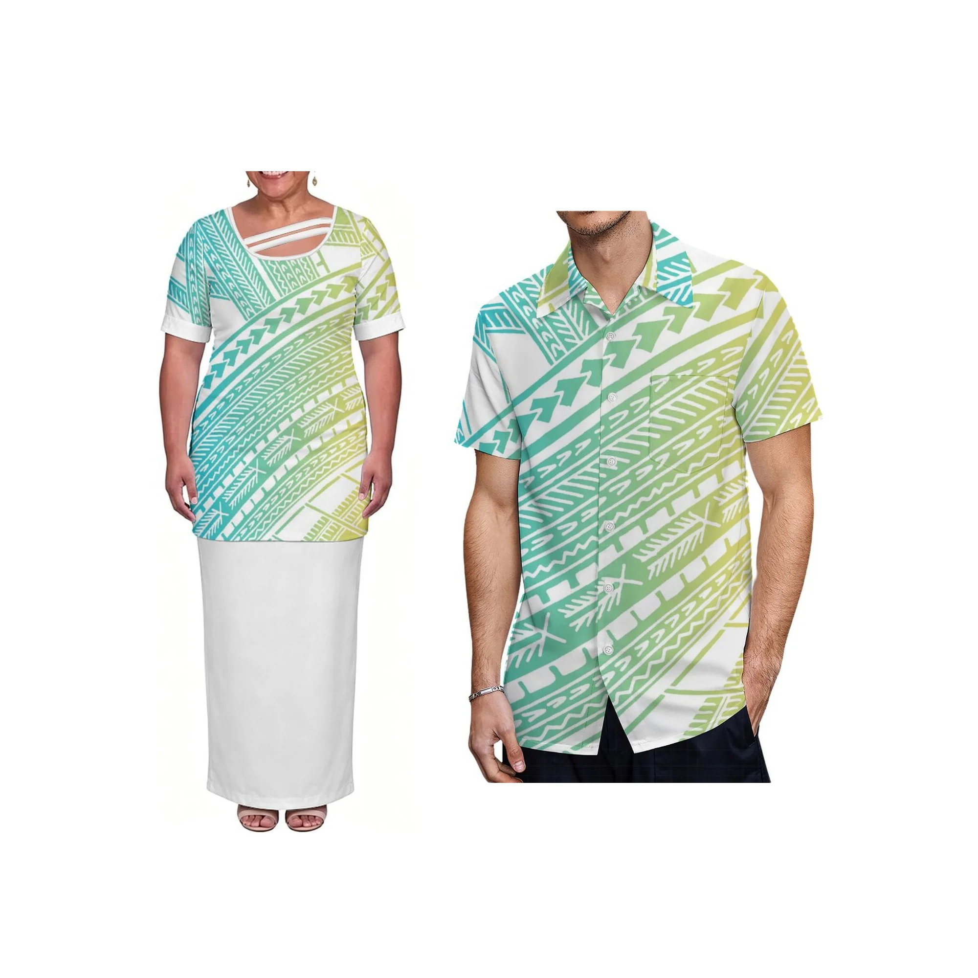 Factory Wholesale Ombre Samoan Tribal Tattoo Print Plus Size Two Piece Set Women Casual Short Sleeve Maxi Skirt Dress
Factory Wholesale Ombre Samoan Tribal Tattoo Print Plus Size Two Piece Set Women Casual Short Sleeve Maxi Skirt Dress