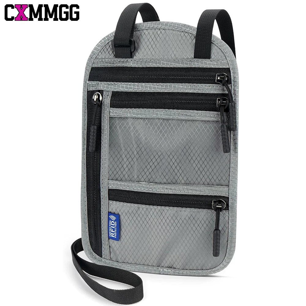 1PCS CXMMGG Neck Wallet,RFID Blocking Passport Holder for Women Men,Travel Document Organizer - Multi-Passport Pouch - Portable
1PCS CXMMGG Neck Wallet,RFID Blocking Passport Holder for Women Men,Travel Document Organizer - Multi-Passport Pouch - Portable
