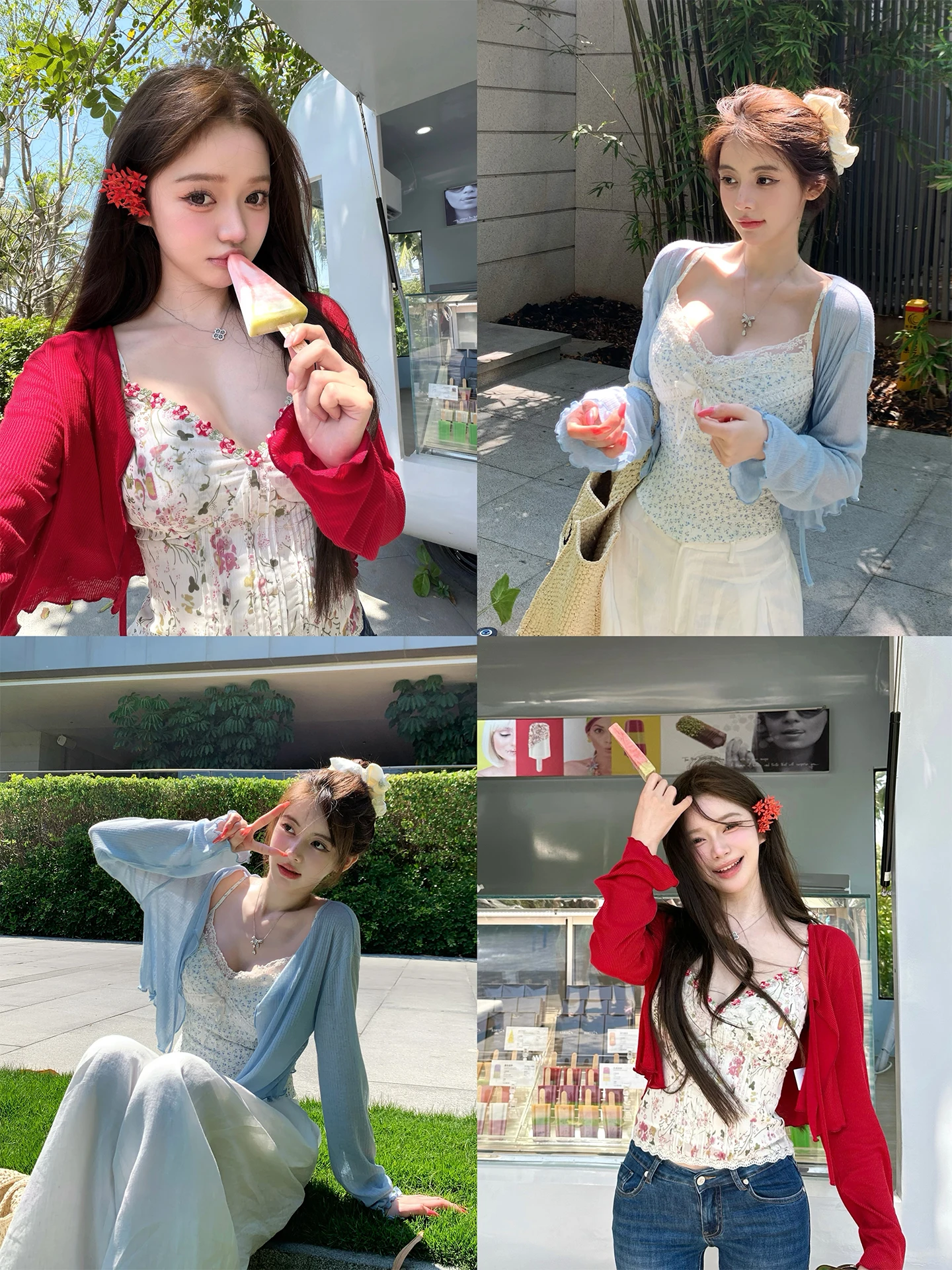 NNS Floral Knitted Cardigan with Belt Bright Atmosphere Two-Piece Set Women's Fashion Spring Summer Short Sleeve CleanFit
NNS Floral Knitted Cardigan with Belt Bright Atmosphere Two-Piece Set Women's Fashion Spring Summer Short Sleeve CleanFit