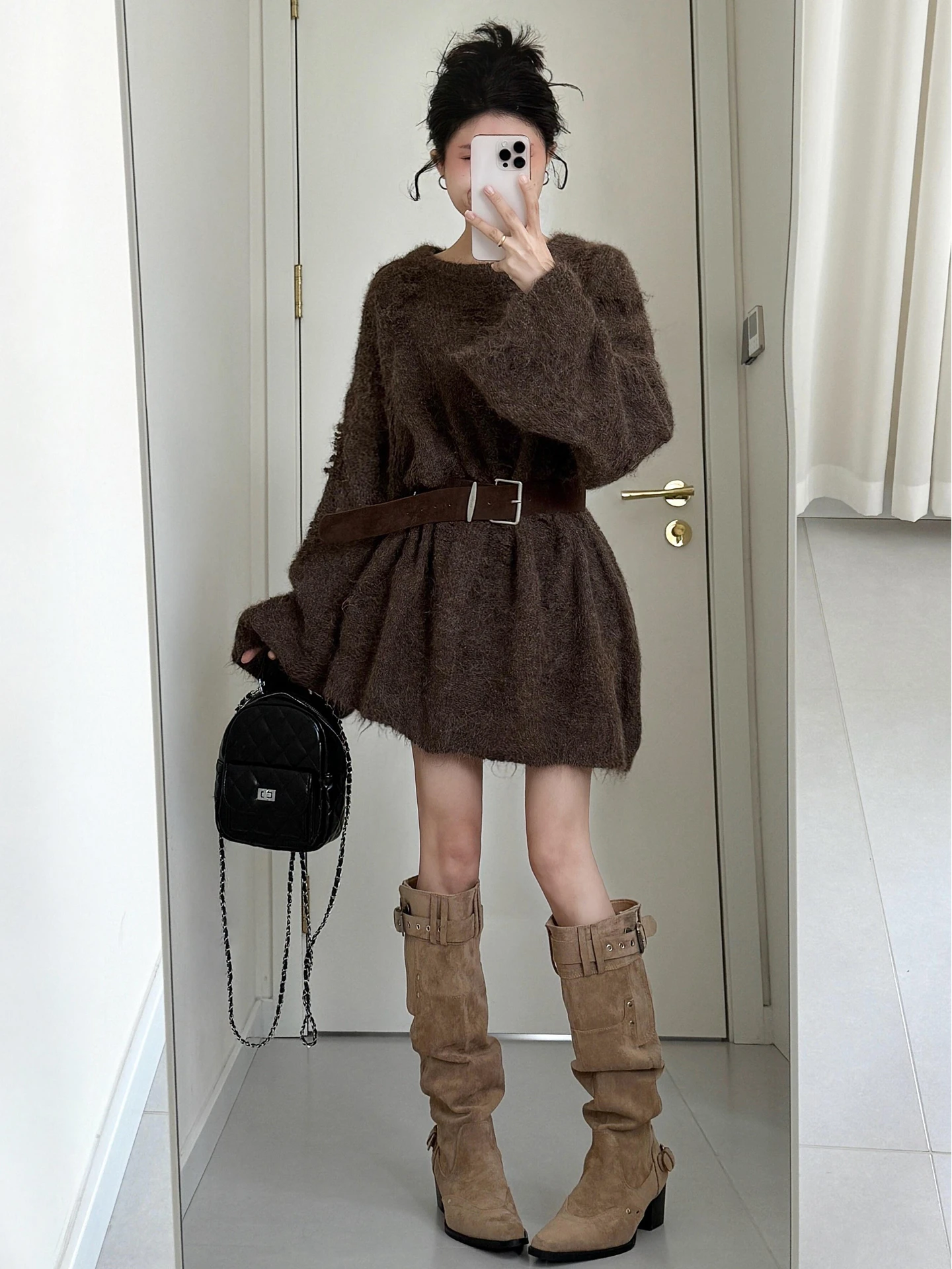 Faionable Thiened Plu вязаный свитер женский облегающий пояс Dr повседневный осенне-зимний маленький рост ленивый сле
Faionable Thiened Plu вязаный свитер женский облегающий пояс Dr повседневный осенне-зимний маленький рост ленивый сле