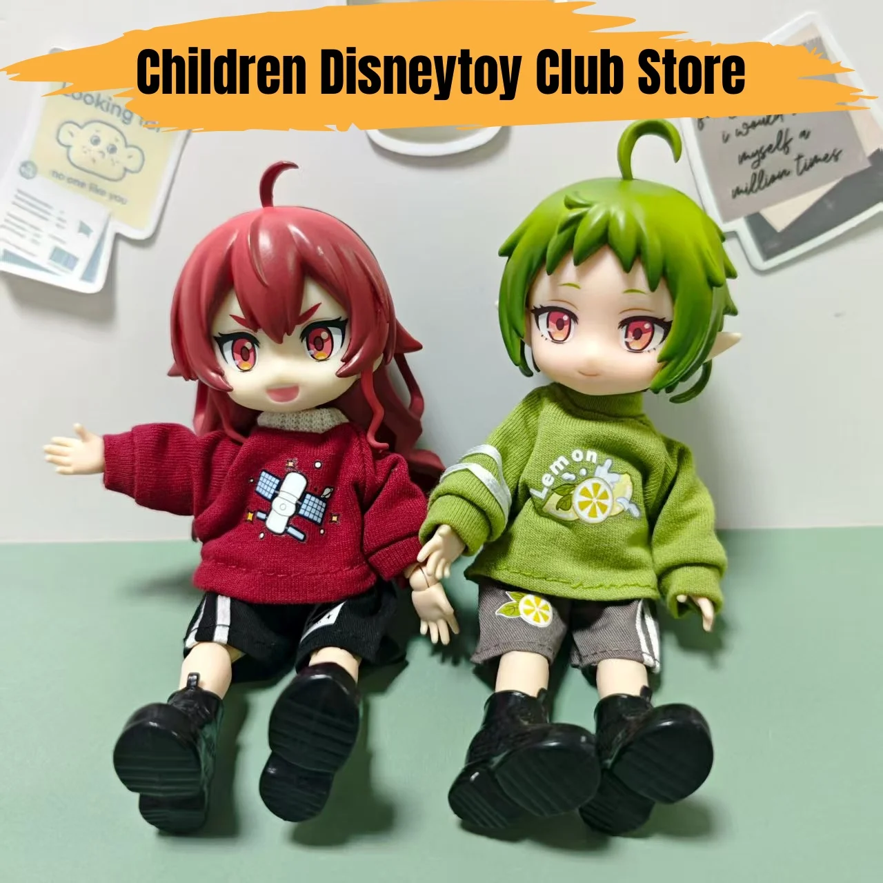 Ob11 1/12 Mushoku Tensei аниме Sylphiette & Eris BJD модель куклы командир экшн-фигурка модель фигурка аниме фигурки украшения
Ob11 1/12 Mushoku Tensei аниме Sylphiette & Eris BJD модель куклы командир экшн-фигурка модель фигурка аниме фигурки украшения