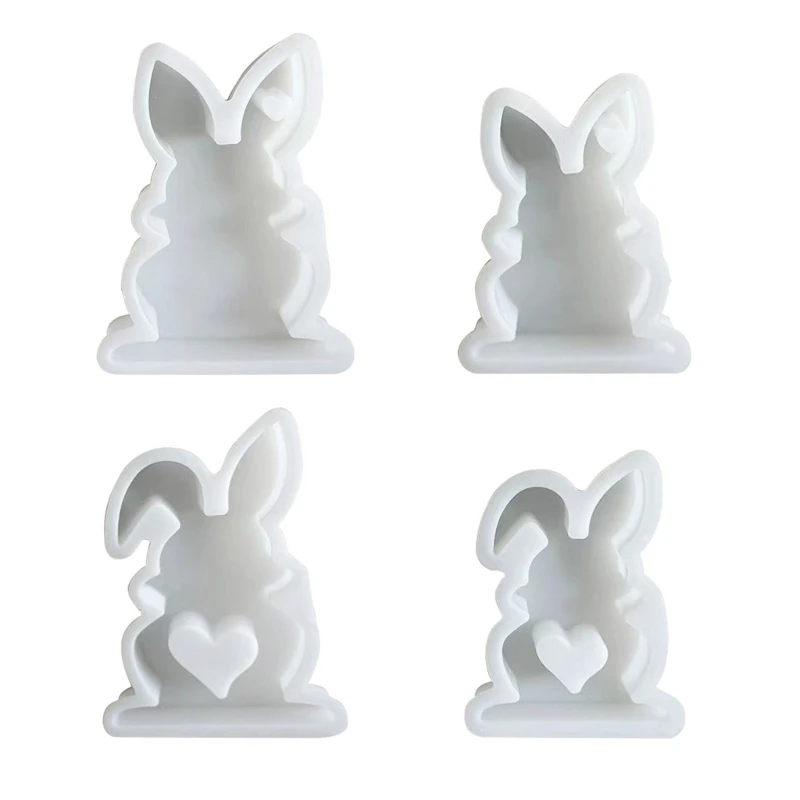 Easter Rabbit Molds Heart Rabbit Silicone Mould Handmade Epoxy Resin Casting Molds DIY Chocolate Decorating Tool
Easter Rabbit Molds Heart Rabbit Silicone Mould Handmade Epoxy Resin Casting Molds DIY Chocolate Decorating Tool