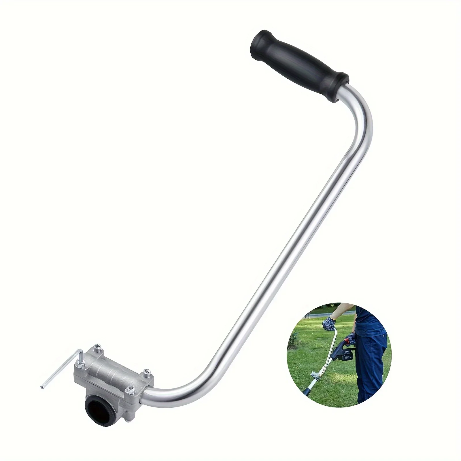 Trimmer Handle - Ergonomic Trimmer Grip Weeder Trimmer Handle Lawn Trimmer Handle for Lawn Care Trimmer Handle for Weed Whacker
Trimmer Handle - Ergonomic Trimmer Grip Weeder Trimmer Handle Lawn Trimmer Handle for Lawn Care Trimmer Handle for Weed Whacker
